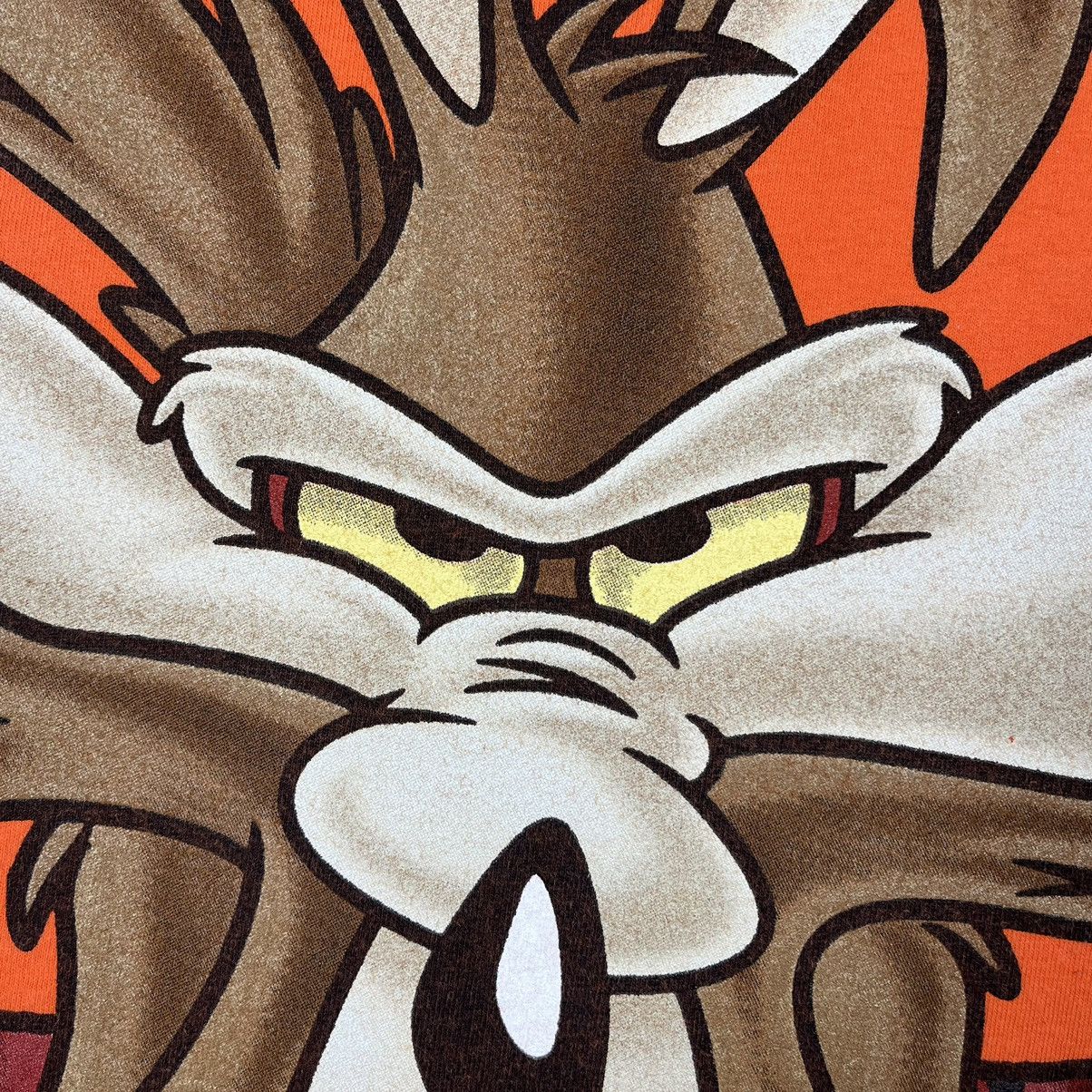 Warner Bros Vintage Wile E Coyote cartoon humor tee 1998 Size US S / EU 44-46 / 1 - 4 Thumbnail