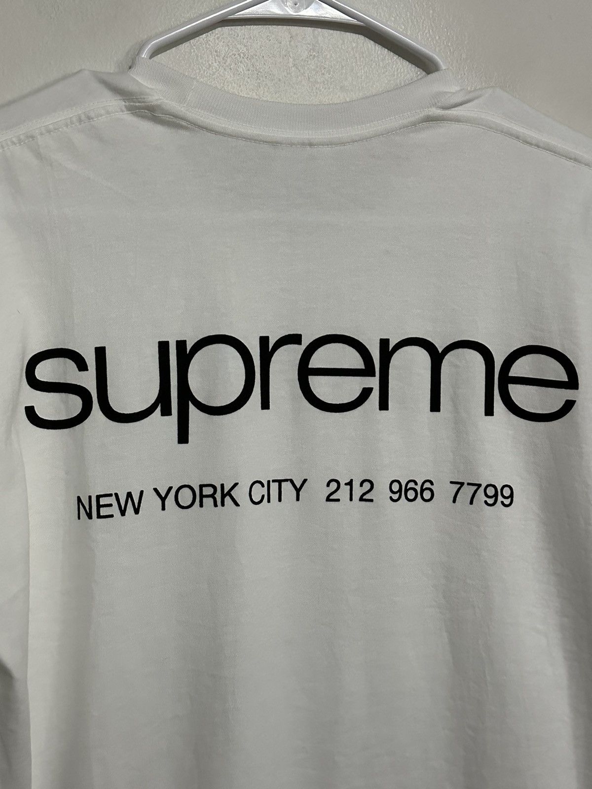 Supreme Supreme NYC Tee Size US M / EU 48-50 / 2 - 2 Thumbnail