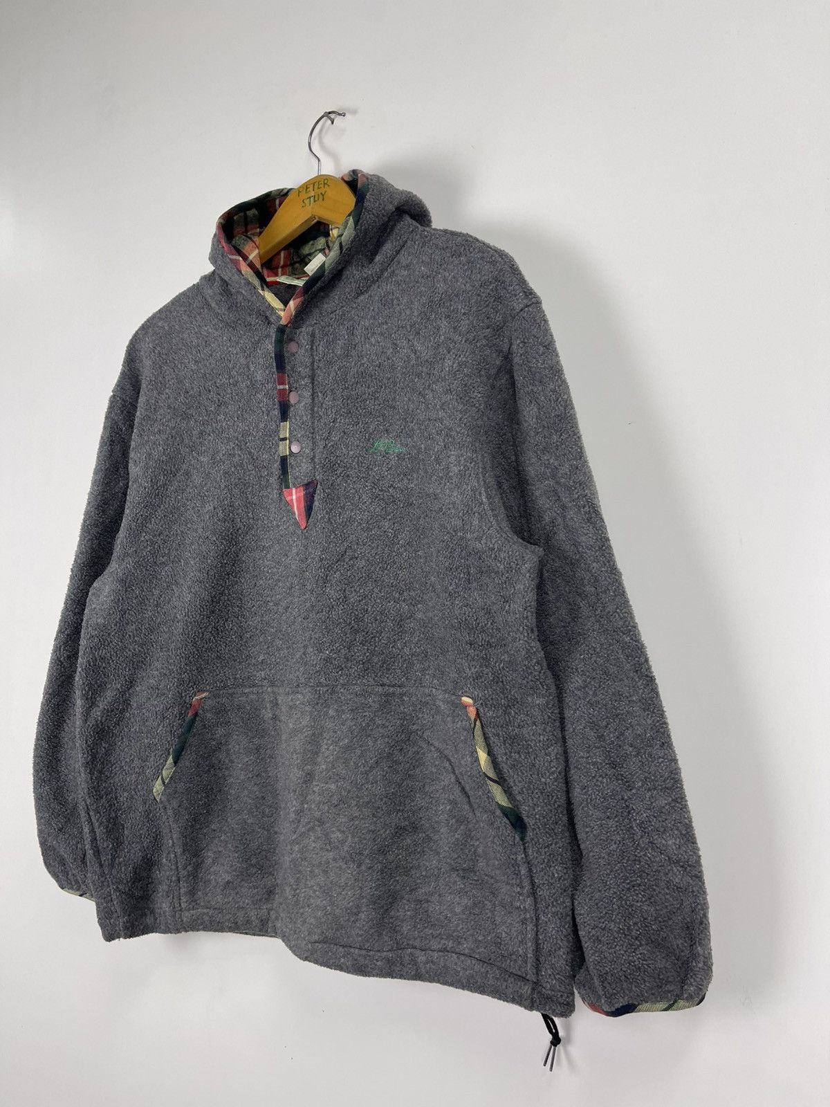 L.L. Bean Vintage L.L Bean Fleece Anorak Size US XL / EU 56 / 4 - 4 Thumbnail
