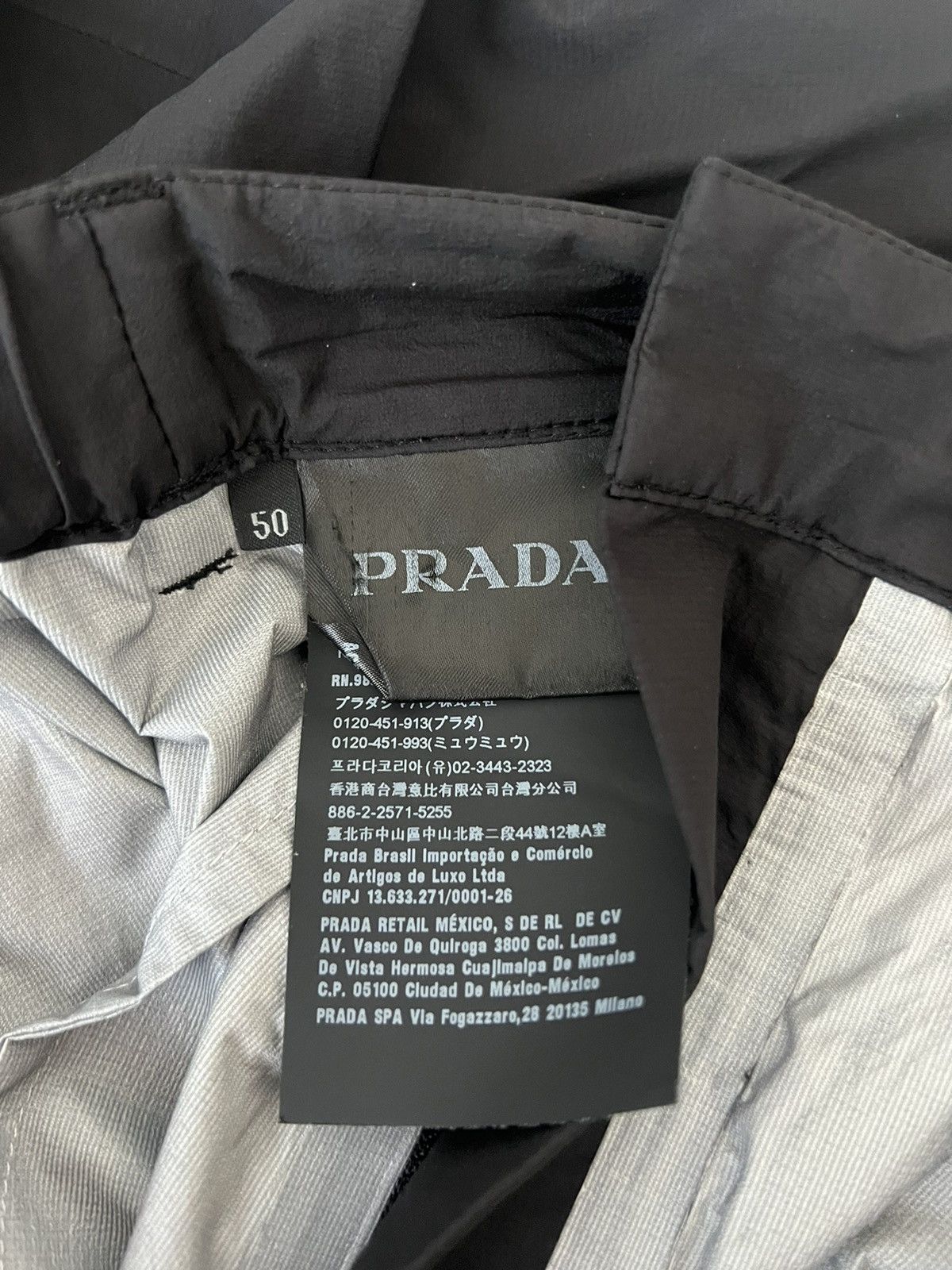 Prada Prada Linea Rossa Gabardine Track Pants Size US 34 / EU 50 - 6 Thumbnail