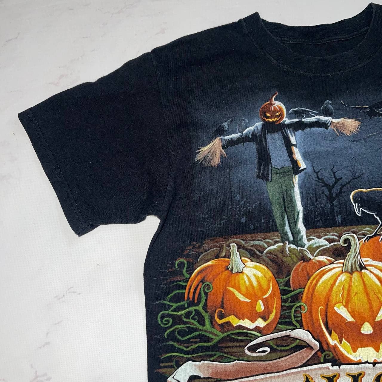Vintage Vintage t-shirt all hallows eve Halloweend Tee Pumpkin Size US M / EU 48-50 / 2 - 5 Thumbnail