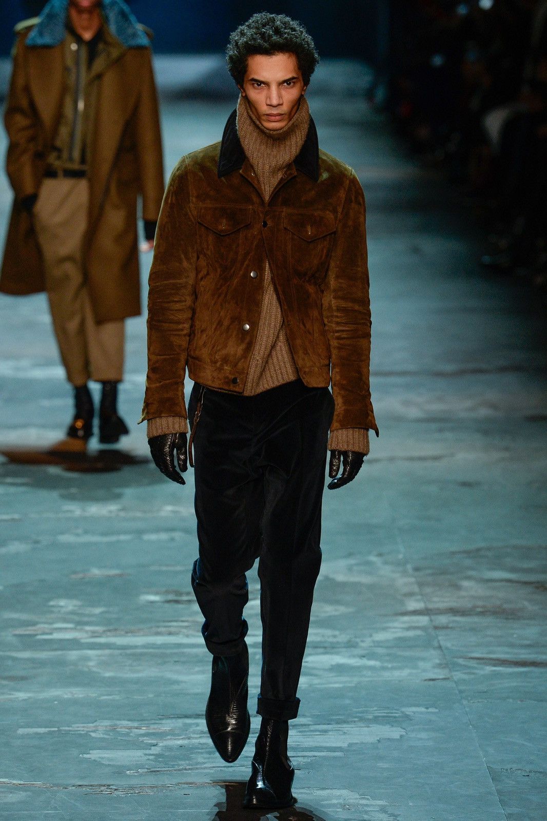 Berluti × Haider Ackermann Berluti FW17 Suede Trucker Jacket Size US S / EU 44-46 / 1 - 13 Thumbnail