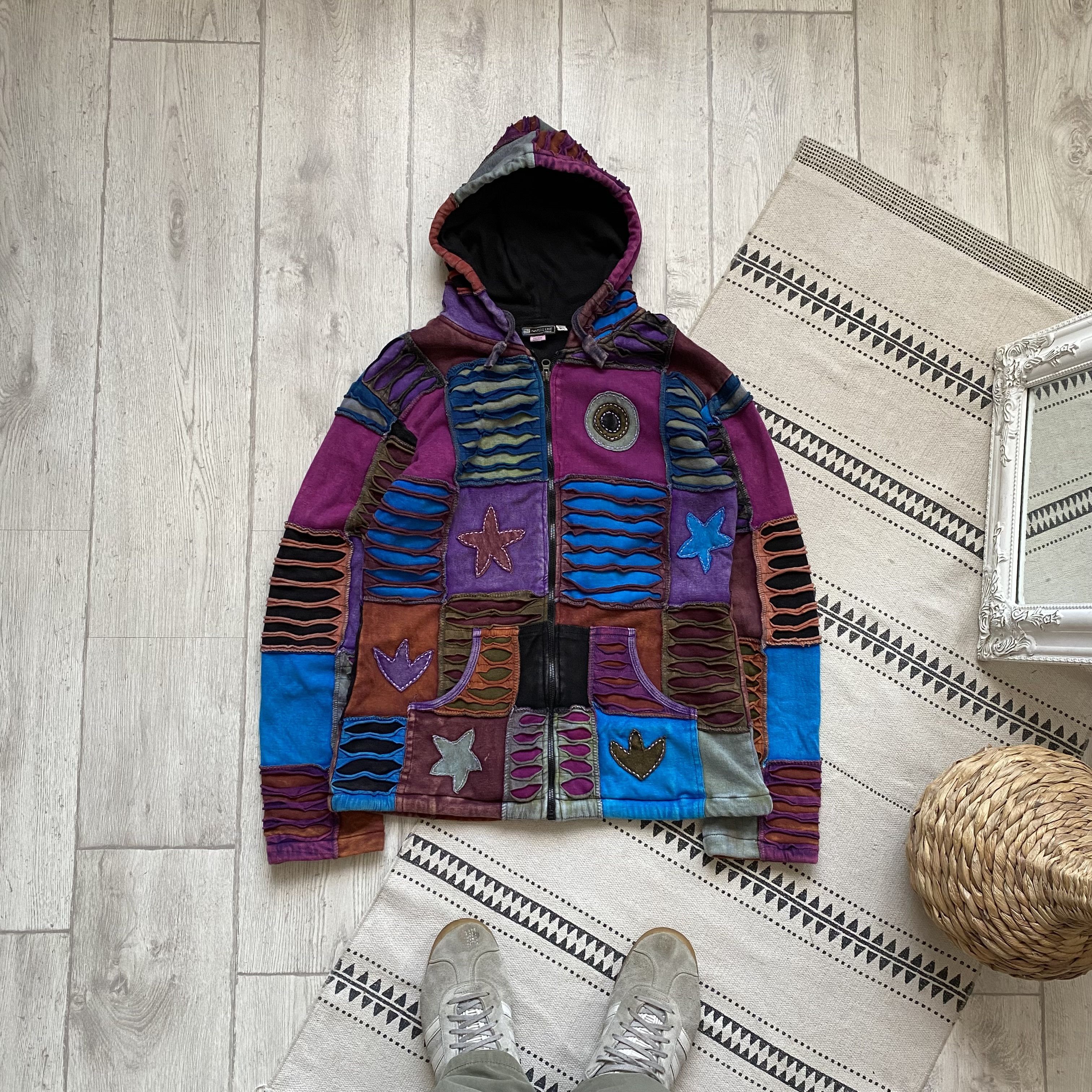 Japanese Brand 🔞VERY RARE OPIUM/WIZARD AVANT GARDE HOODIE DIRTY