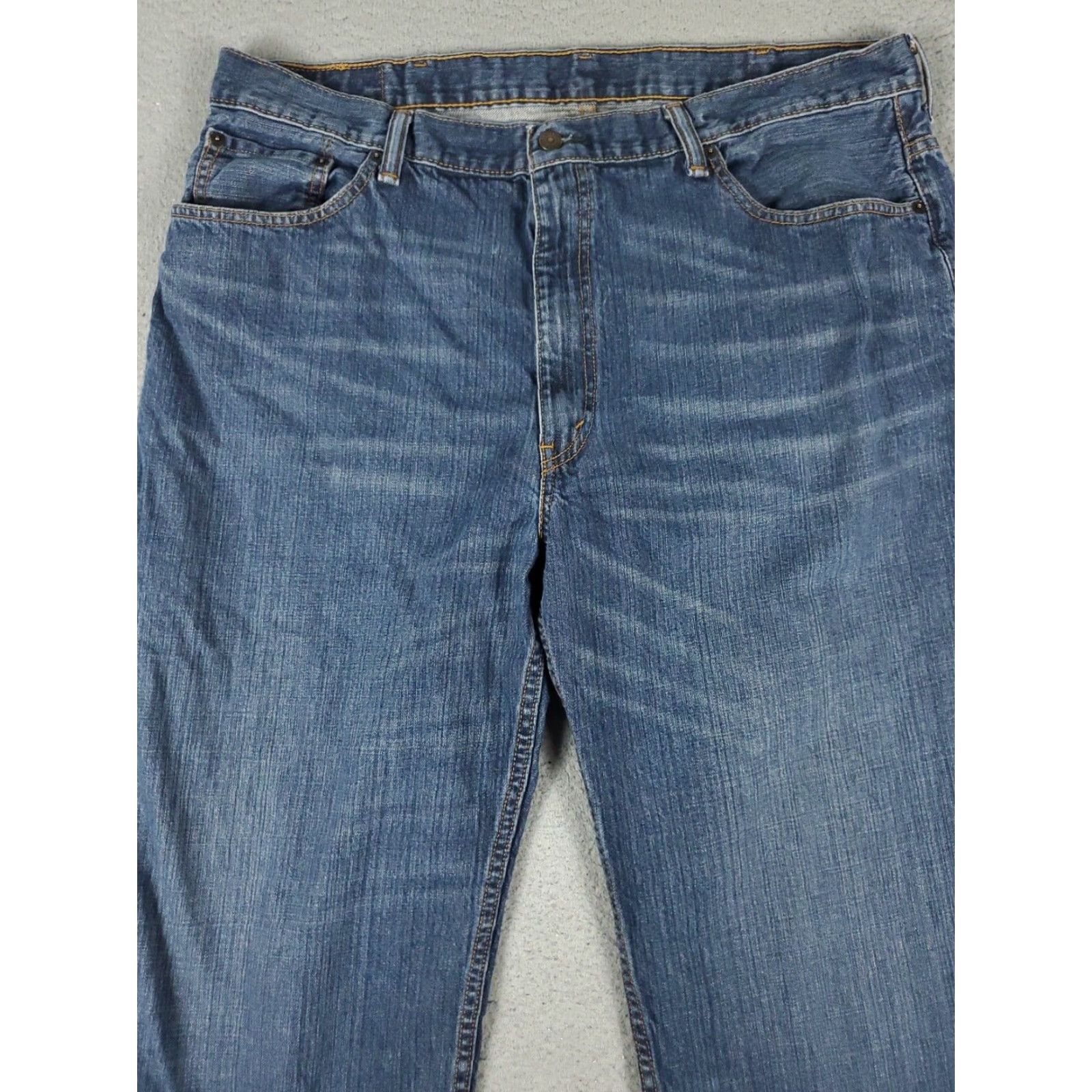 Levi's Levis 550 Straight Leg Jeans Mens 42x32 Blue Size US 42 / EU 58 - 2 Thumbnail