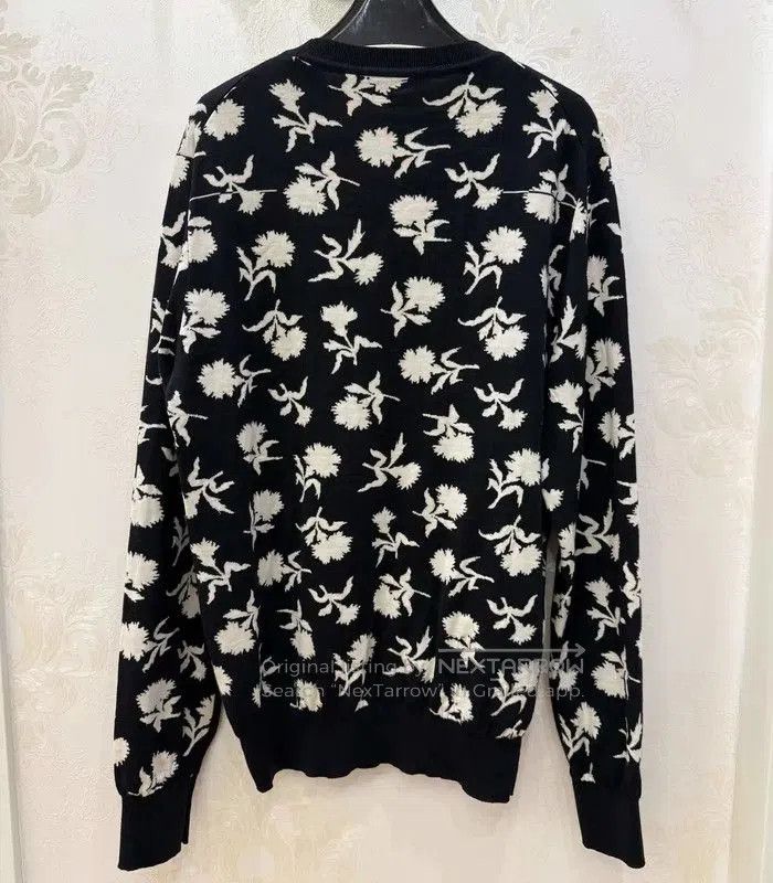 Other Dior Black Wool Men's Long Sleeve Sweater . Size US M / EU 48-50 / 2 - 2 Thumbnail