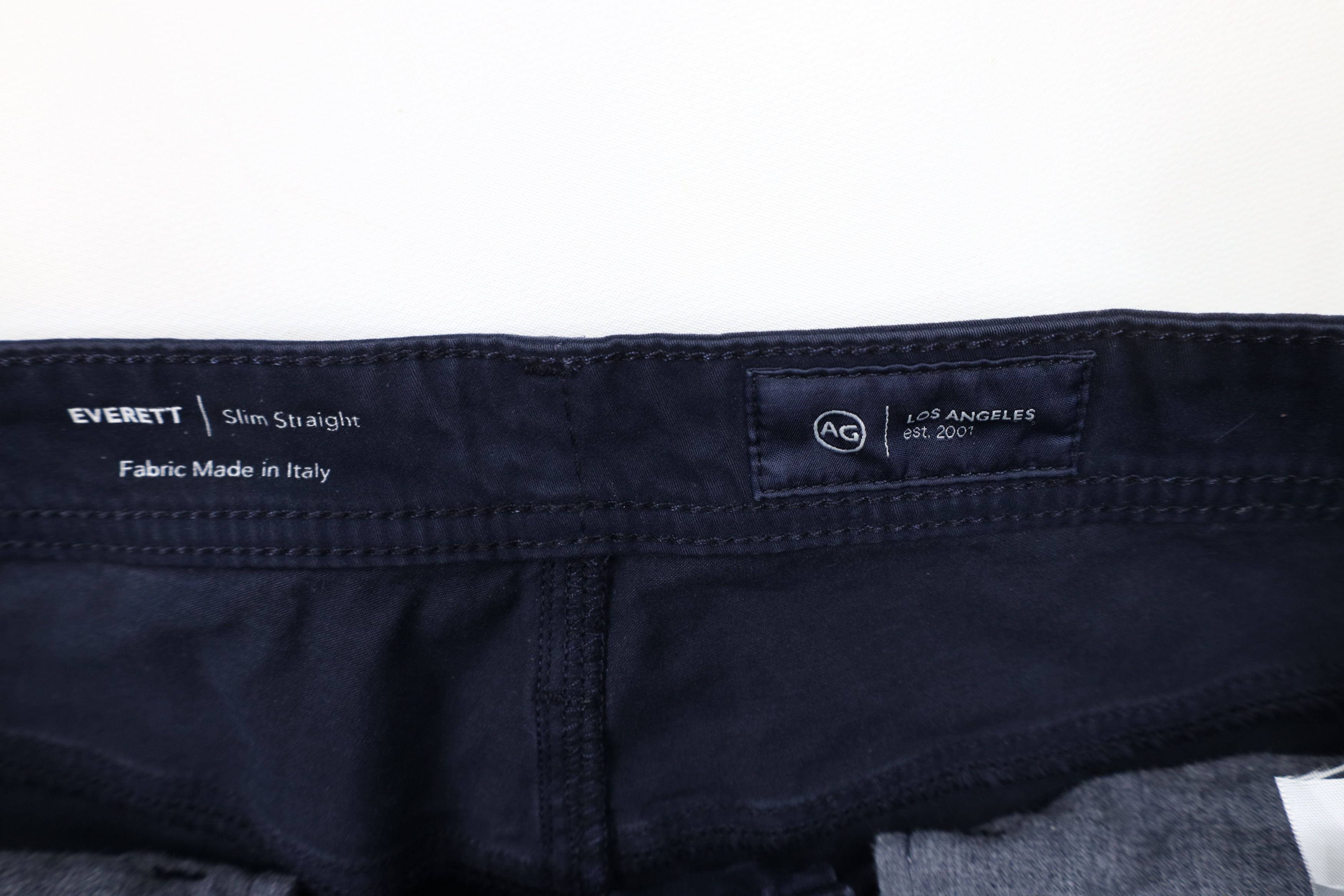 AG Adriano Goldschmied × Vintage Adriano Goldschmied Everett Slim Straight Leg Stretch Pants Size US 32 / EU 48 - 9 Thumbnail