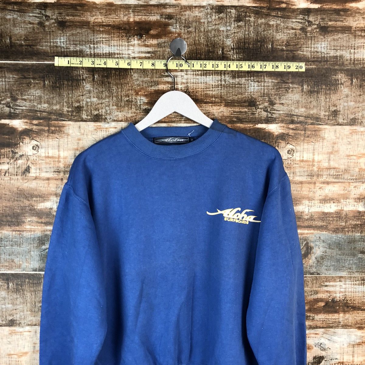 Other Aloha Surf vintage Blue Sweatshirt #A1512 Size US S / EU 44-46 / 1 - 4 Thumbnail