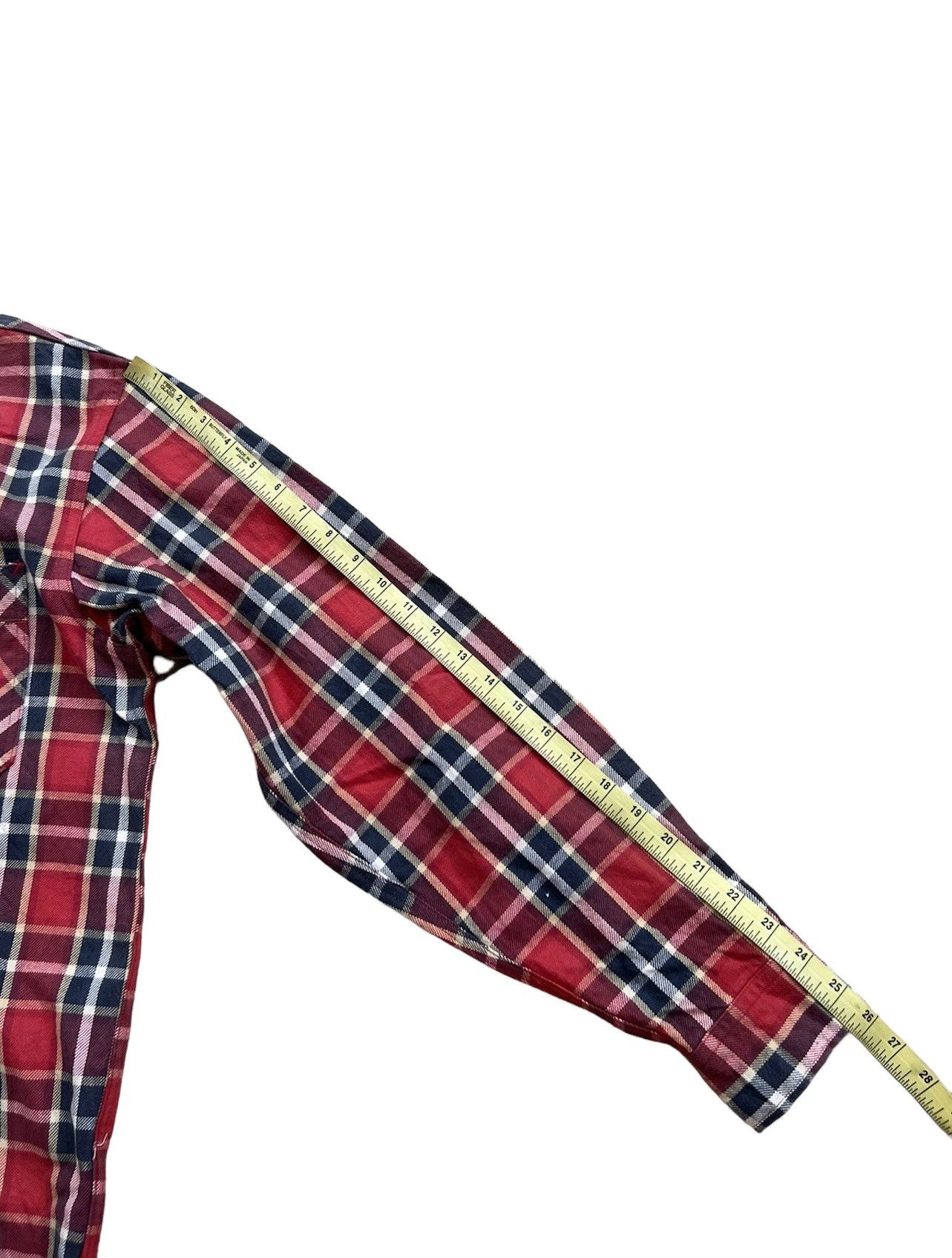 Sugar Cane × Toyo Enterprises Vintage Sugar Cane Oversized Flannel Gabardine Work Shirt Size US L / EU 52-54 / 3 - 4 Thumbnail