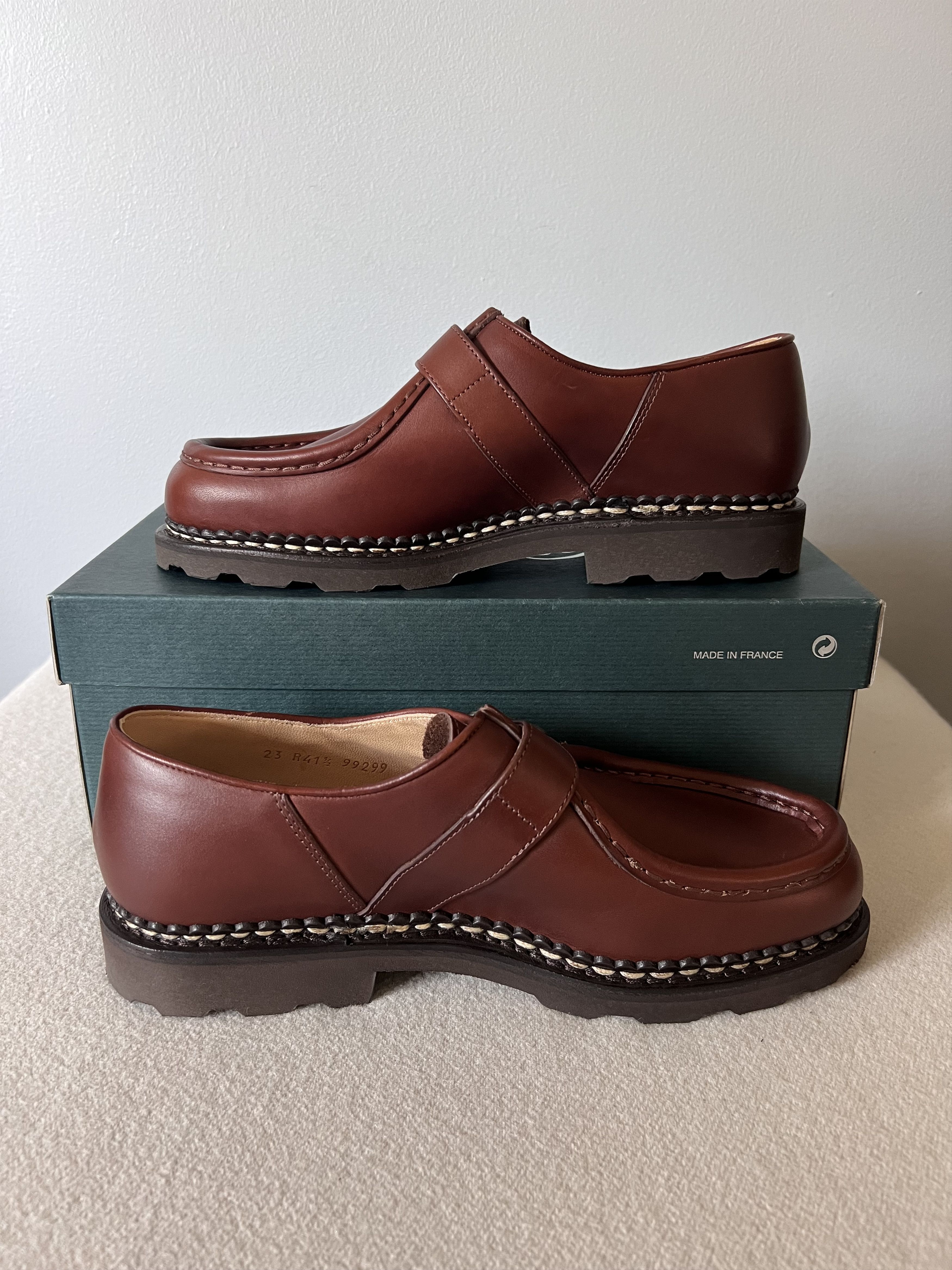 Paraboot Paraboot Michael Bride Marche II in Brown Leather Size US 8.5 / EU 41-42 - 3 Thumbnail
