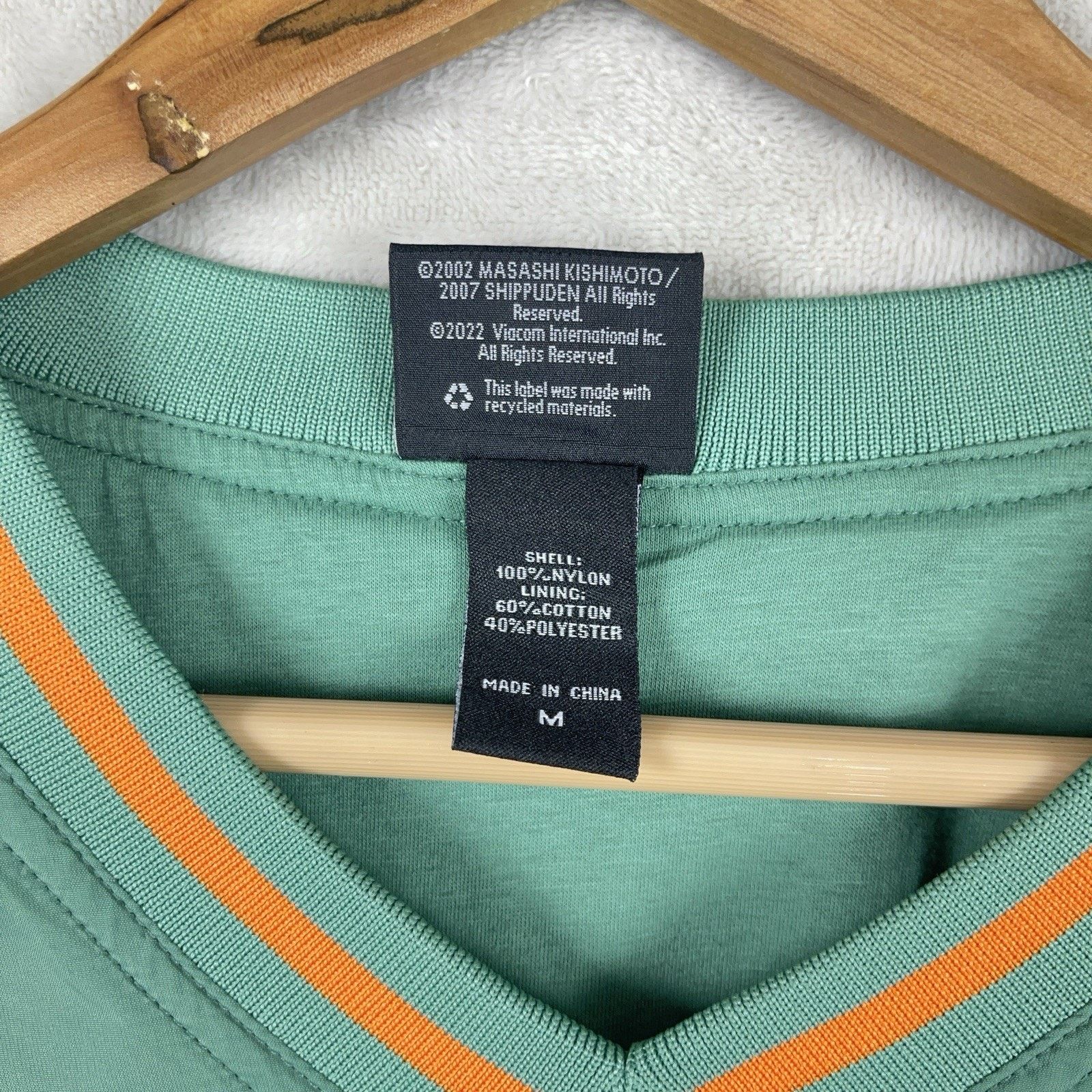 Nickelodeon TMNT x Naruto Windbreaker Nickelodeon Colab Anime Streetwear Size US M / EU 48-50 / 2 - 4 Thumbnail