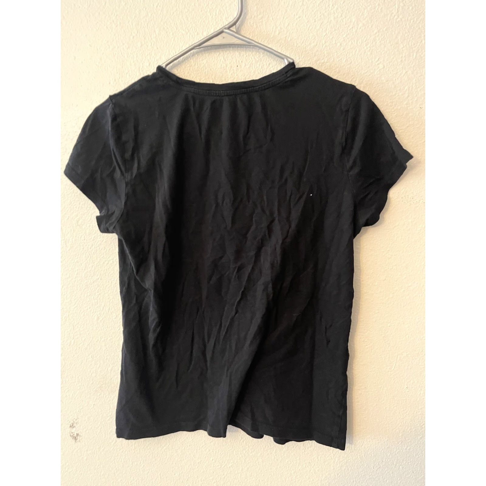 Calvin Klein VINTAGE Calvin Klein T-Shirt Women Adult Medium Black Graphic Round Neck Short Sleeve 90s Mens Womens Size M / US 6-8 / IT 42-44 - 3 Thumbnail