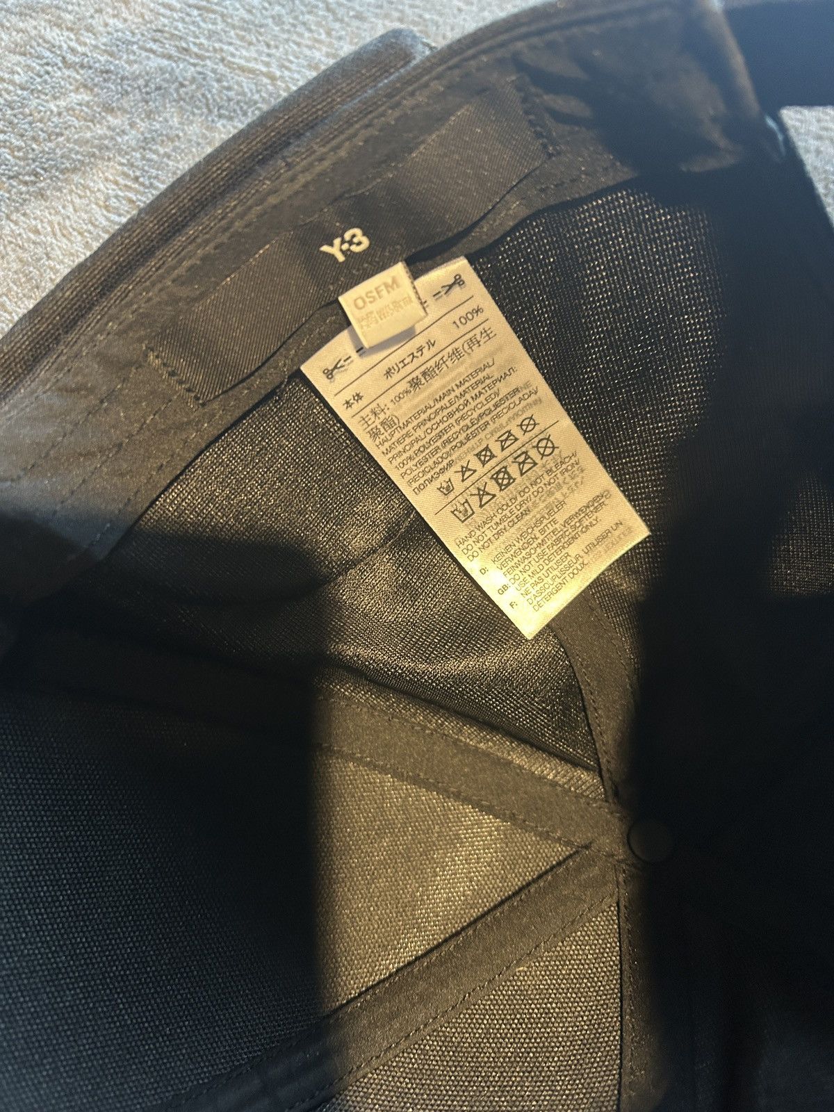 Y-3 Y-3 Pocket Cap Size ONE SIZE - 7 Thumbnail