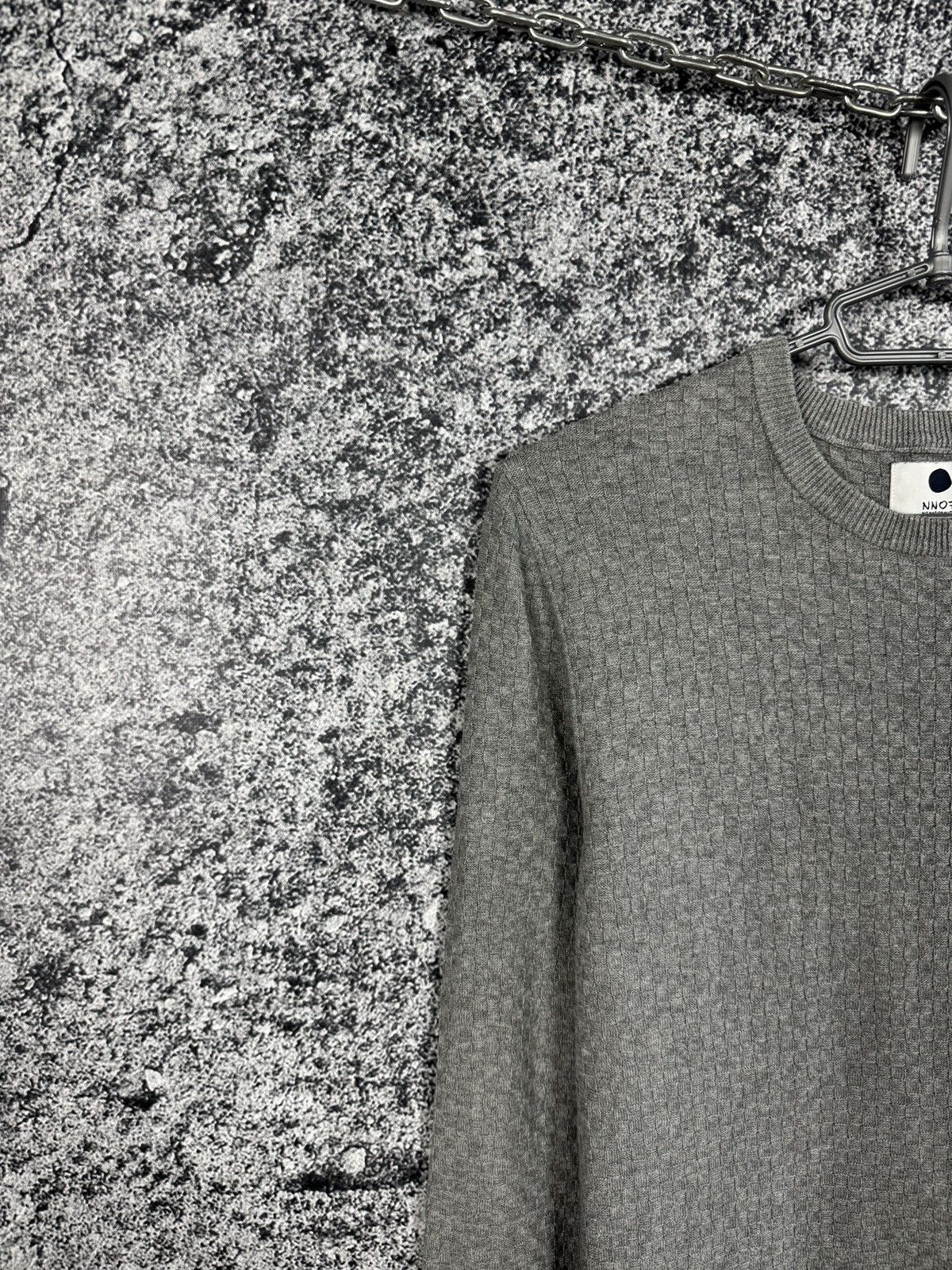 NN07 NN07 Long Sleeve Pullover Cotton Sweater Gray Size L Size US L / EU 52-54 / 3 - 3 Thumbnail