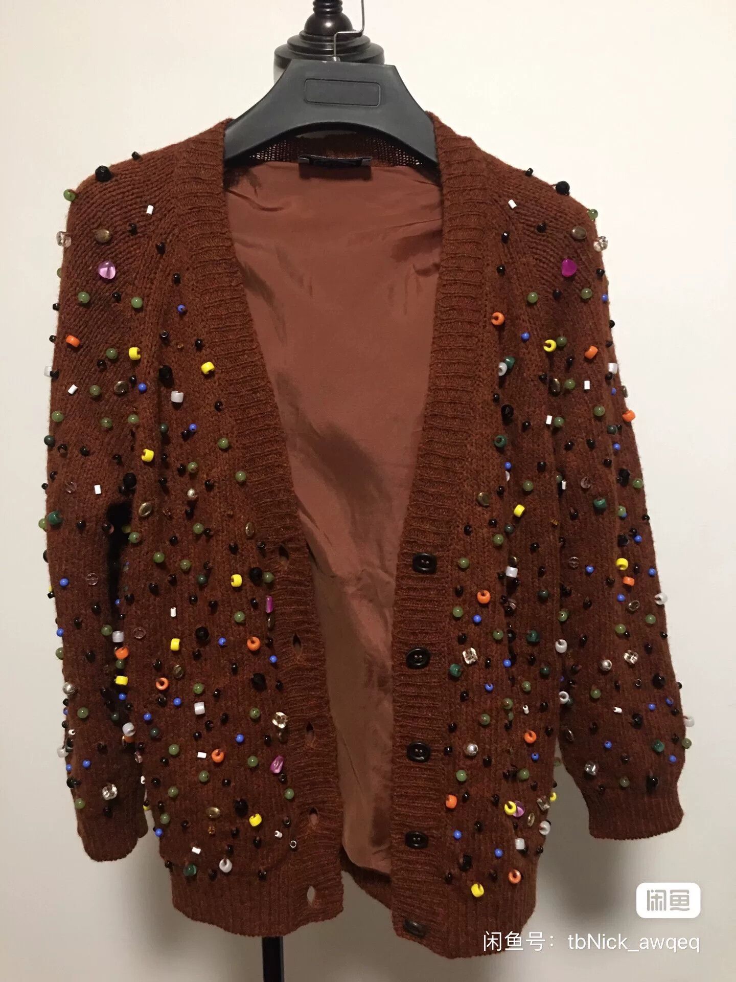 Prada Prada Colorful Embellished Cardigan Sweater Size M / US 6-8 / IT 42-44 - 1 Thumbnail