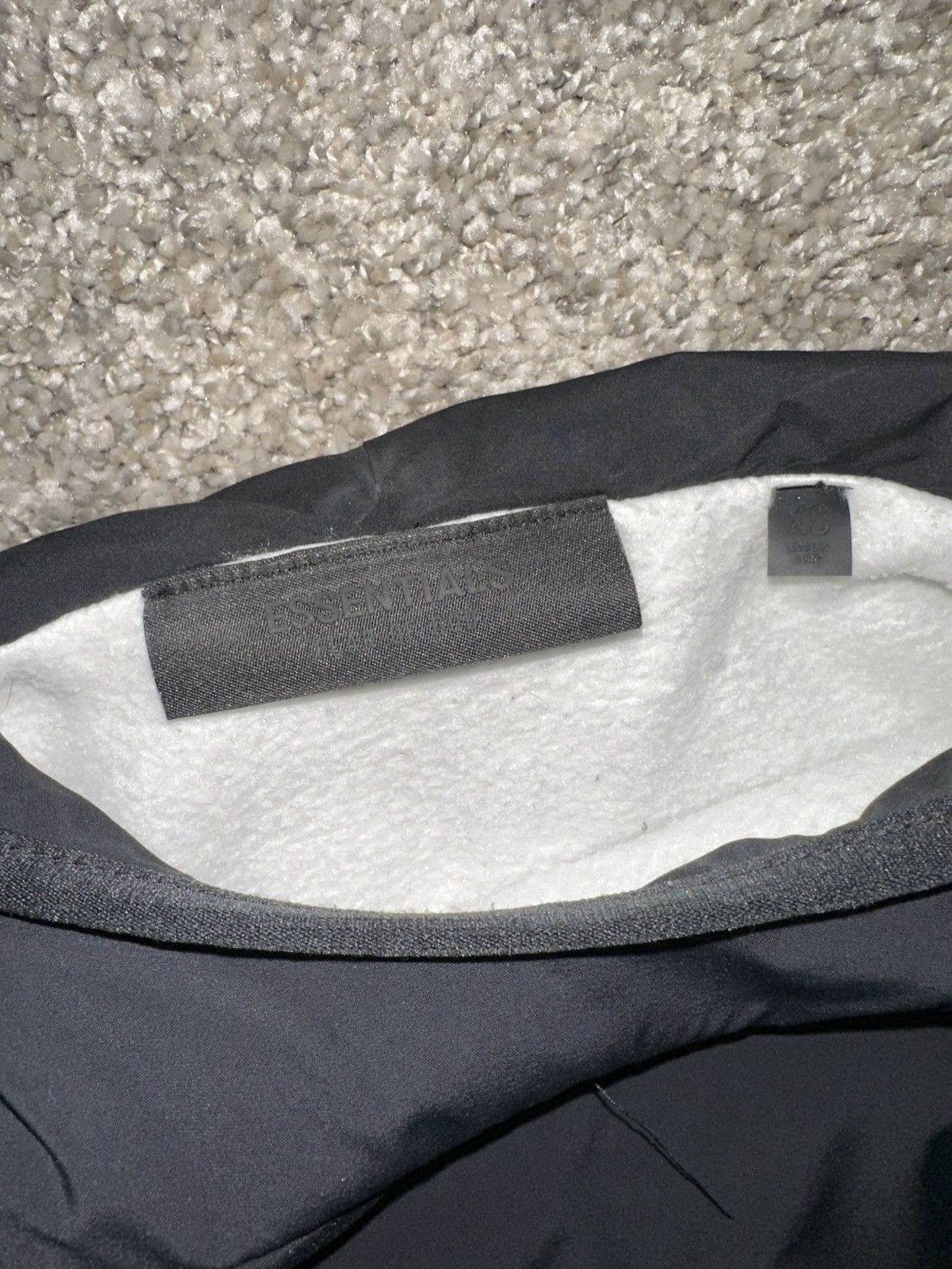 Fear of God Gray & Black Layered Hoodie Size US XS / EU 42 / 0 - 3 Thumbnail