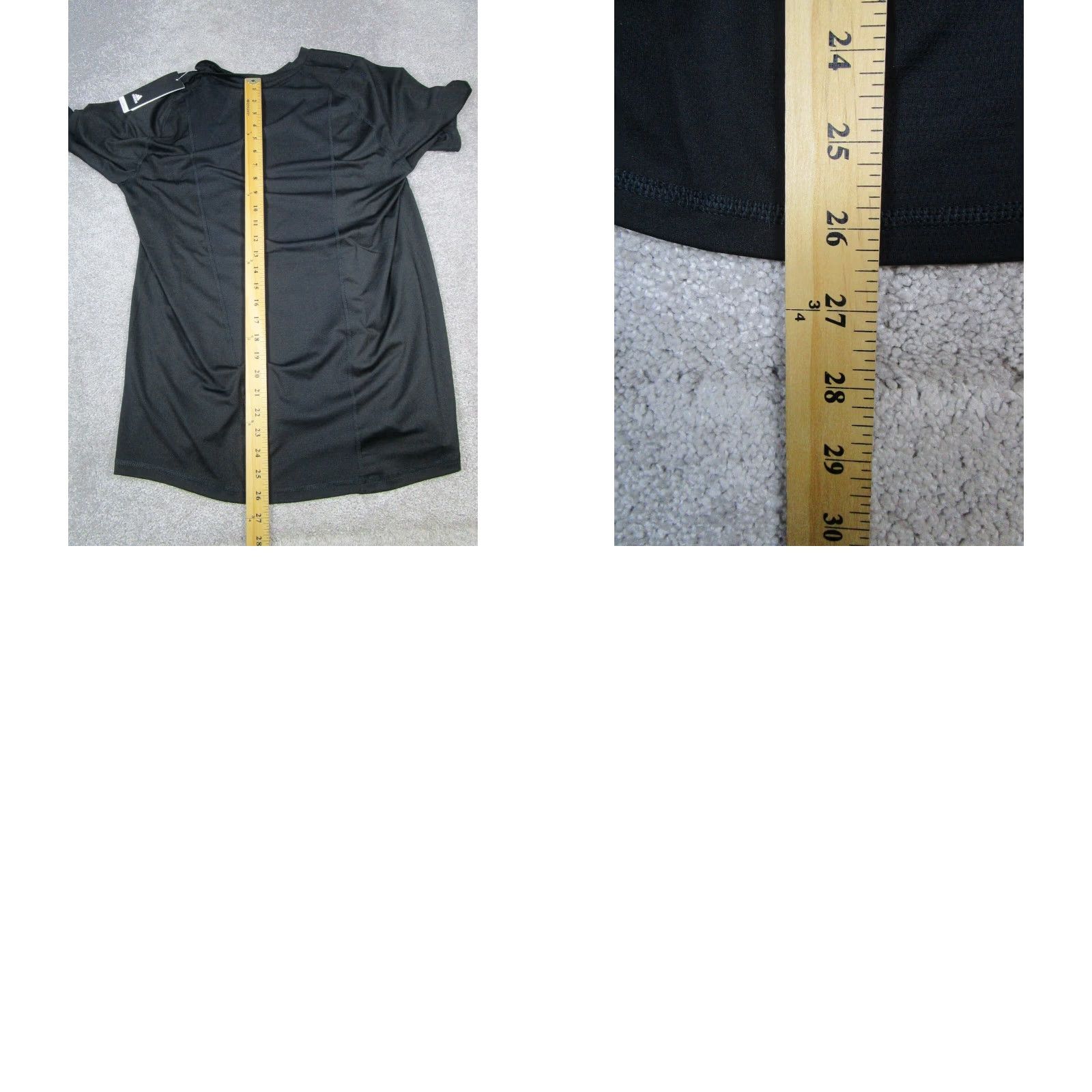 Adidas Adidas Techfit Shirt Womens Large Black Climalite Running Pullover New Size L / US 10 / IT 46 - 8 Thumbnail