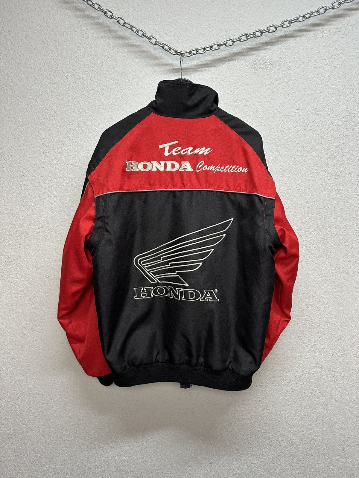 Honda Vintage Honda Racing Jacket Embroidered Big Logo Y2K Formula Size US L / EU 52-54 / 3 - 10 Thumbnail