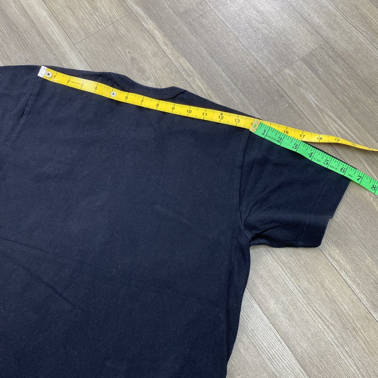 Comme des Garcons PLAY AD2018 Comme Des Garcons Play Double Small Heart CDG Tee Size US M / EU 48-50 / 2 - 10 Thumbnail