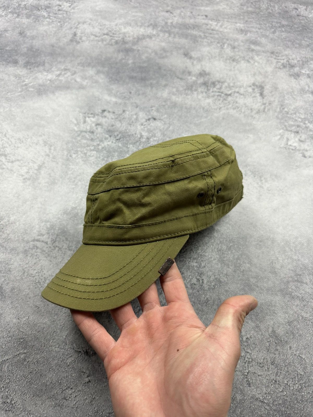 Timberland Vintage Timberland Military Metal Logo Green Hat Y2K Cap Size ONE SIZE - 3 Thumbnail