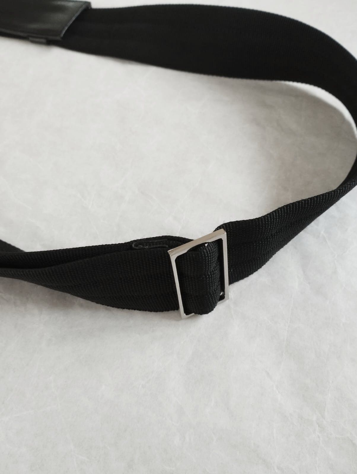 Dior × Hedi Slimane Dior Homme FW03 "Luster" Waxed Monogram Canvas Crossbody Bag Size ONE SIZE - 7 Thumbnail
