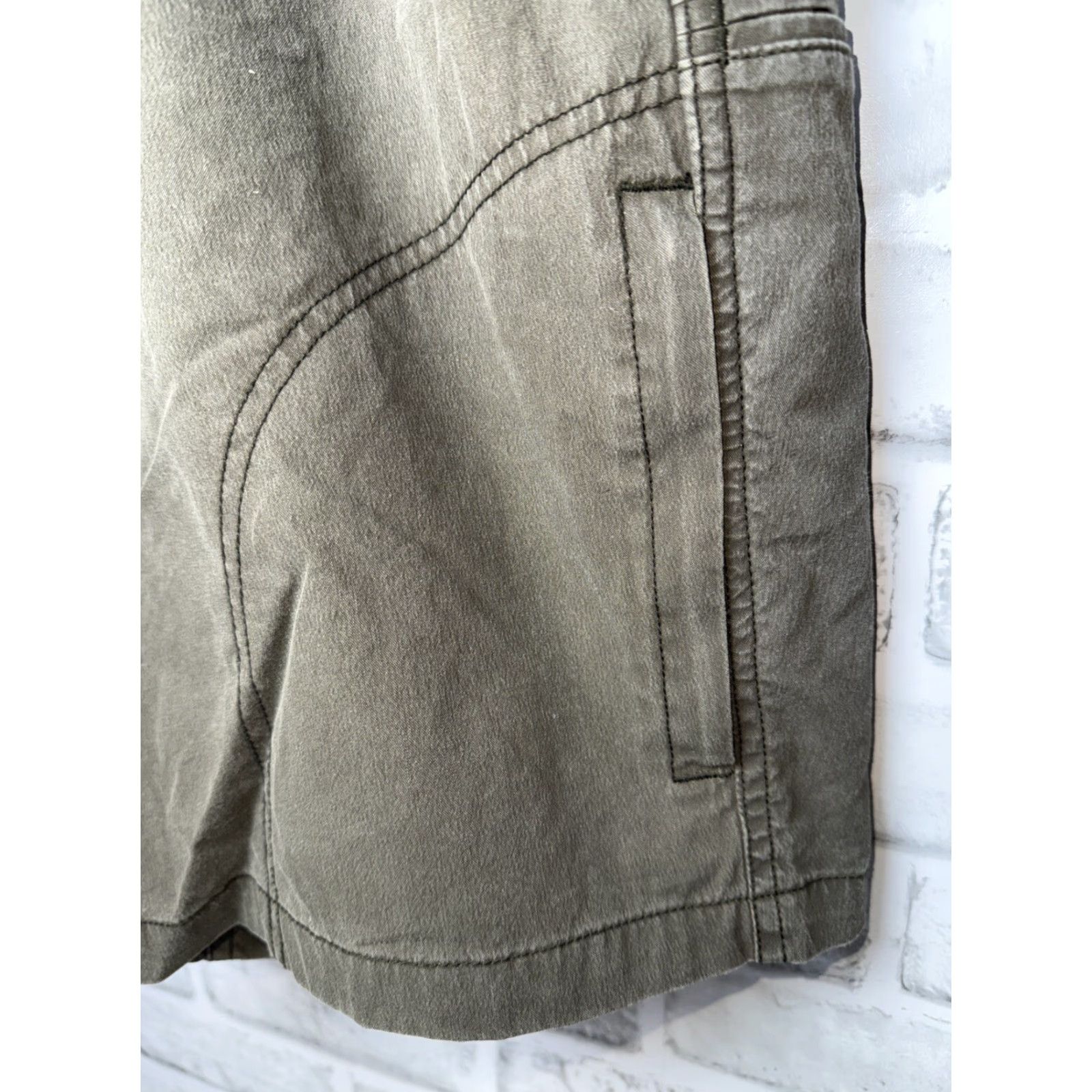 Vintage KUHL Brown Hiking Shorts Cotton Blend Mens 36 Brown Chino Hiking Mens 36 Brown KUHL Size US 36 / EU 52 - 4 Thumbnail
