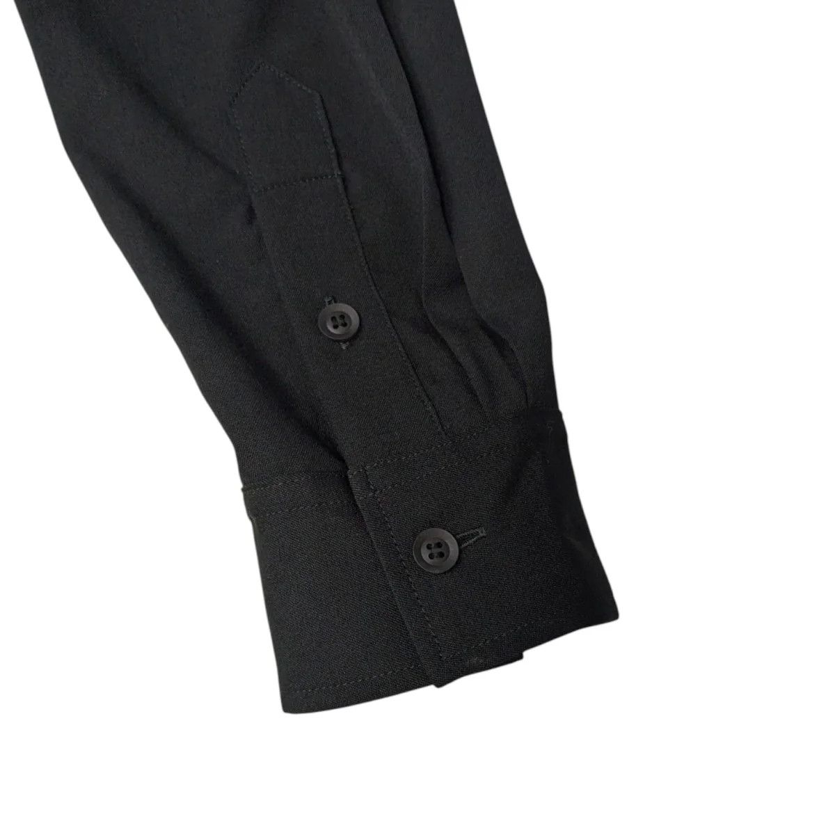 Yohji Yamamoto Yohji Yamamoto pour homme 24SS YY Discharge-dyed Shirt Size US L / EU 52-54 / 3 - 5 Thumbnail