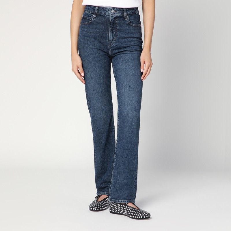 Frame Frame The Ruler Jeans In Dark Blue Size 27" / US 4 / IT 40 - 1 Thumbnail