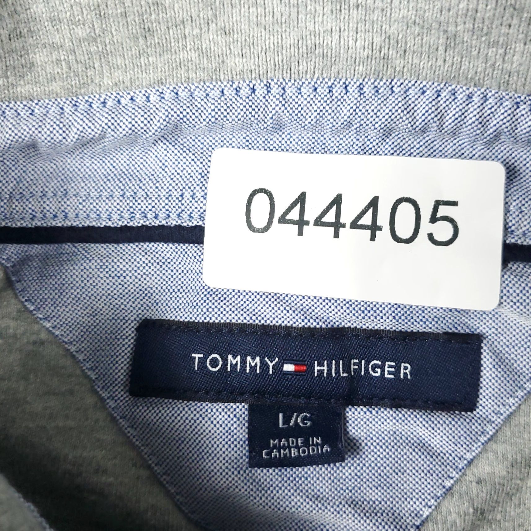 Tommy Hilfiger Tommy Hilfiger Polo Shirt Mens Large Gray Casual Short Sleeve Activewear Size US L / EU 52-54 / 3 - 7 Thumbnail