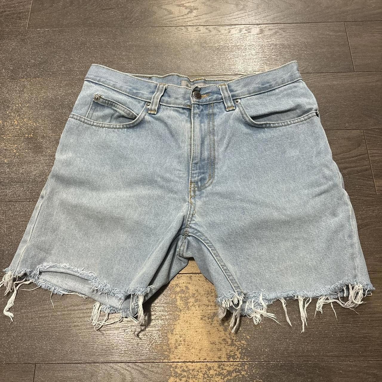 Designer vintage wind river cut off Jean shorts 00s 32 Size US 32 / EU 48 - 1 Thumbnail