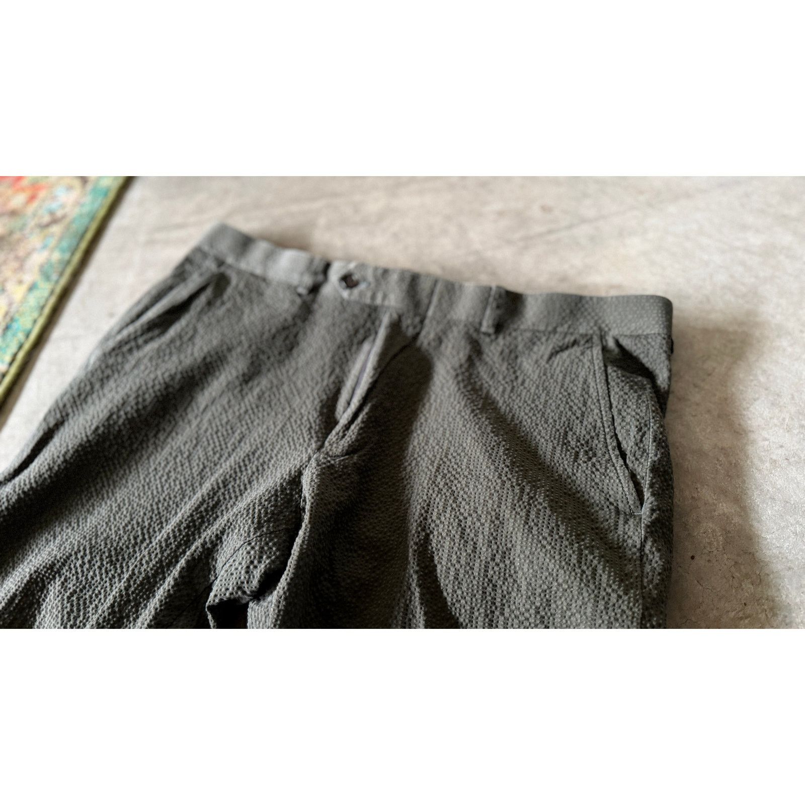 Todd Snyder Todd Snyder Italian Seersucker Sutton Trouser 34x30 Size US 34 / EU 50 - 4 Thumbnail