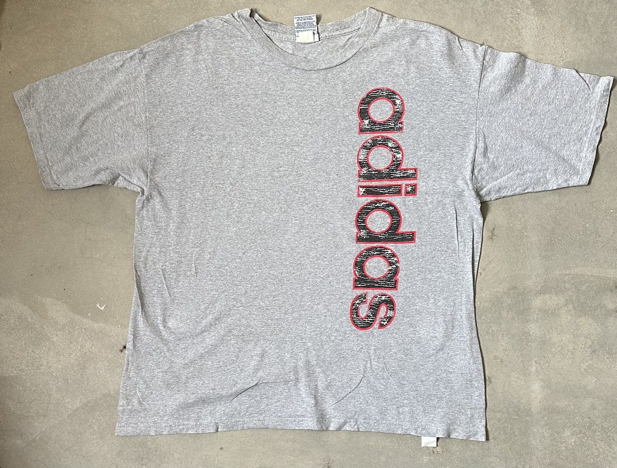 Adidas VINTAGE ADIDAS TREFOILS TEE Size US L / EU 52-54 / 3 - 2 Thumbnail