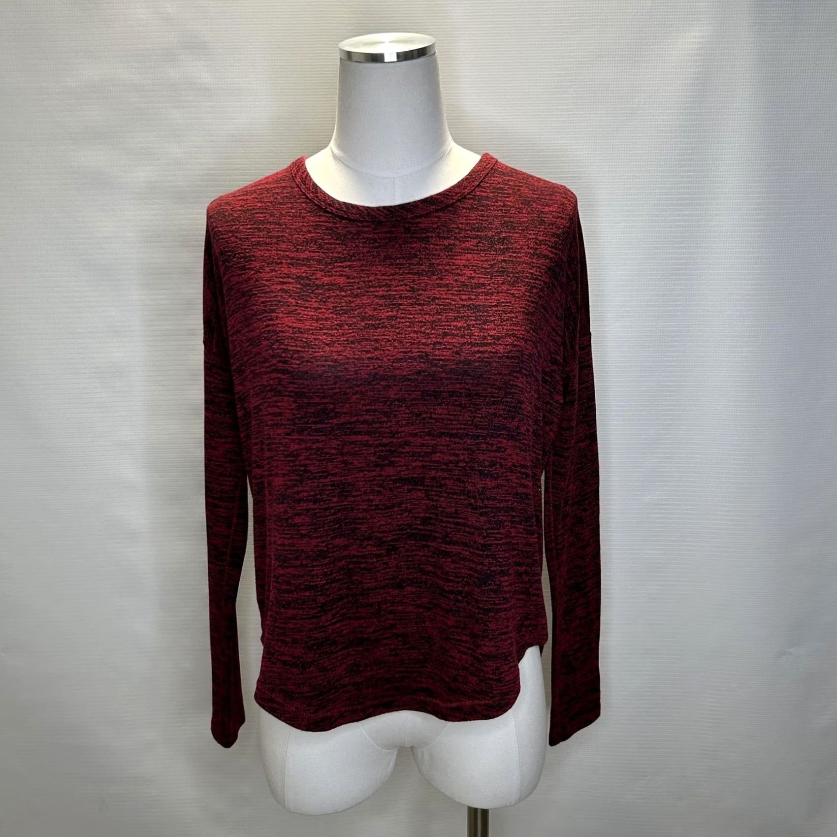 Rag & Bone rag & bone Sweater Womens XS Red Marled Long Sleeve Pullover Top Size XS / US 0-2 / IT 36-38 - 6 Thumbnail