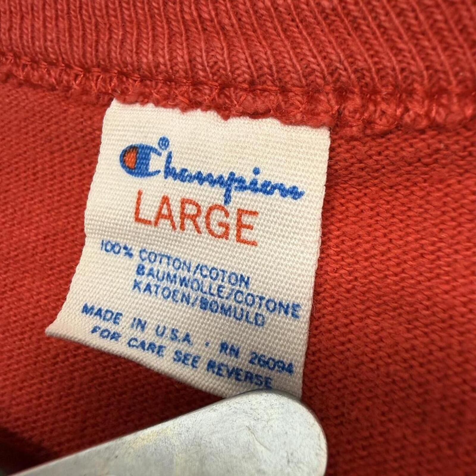 Champion Vintage early 80s Champion San Francisco 49ers red t-shirt L Size US L / EU 52-54 / 3 - 3 Thumbnail