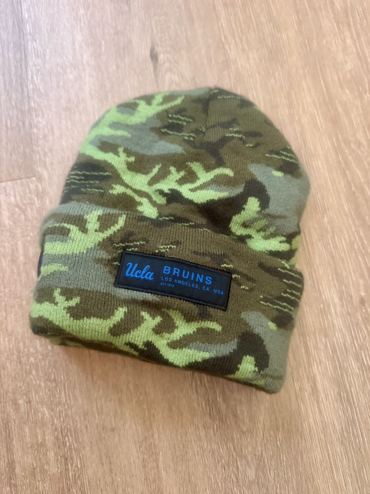 Jordan Brand UCLA Bruins Jordan Brand Camo Beanie Los Angeles College Size ONE SIZE - 2 Thumbnail
