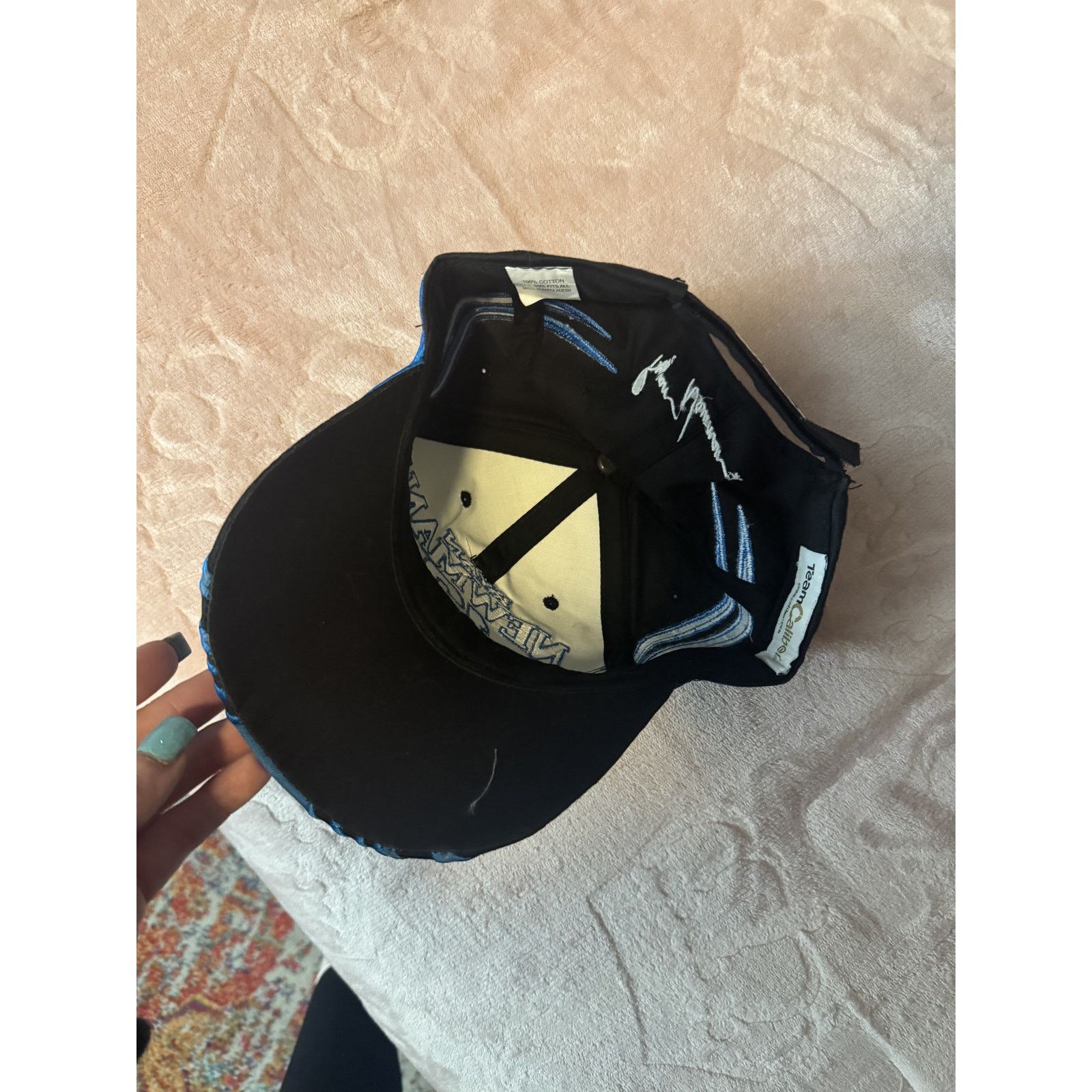 Team Cozy Vintage 2000s NASCAR Ryan Newman Car 12 Team Penske Cap Size ONE SIZE - 9 Thumbnail