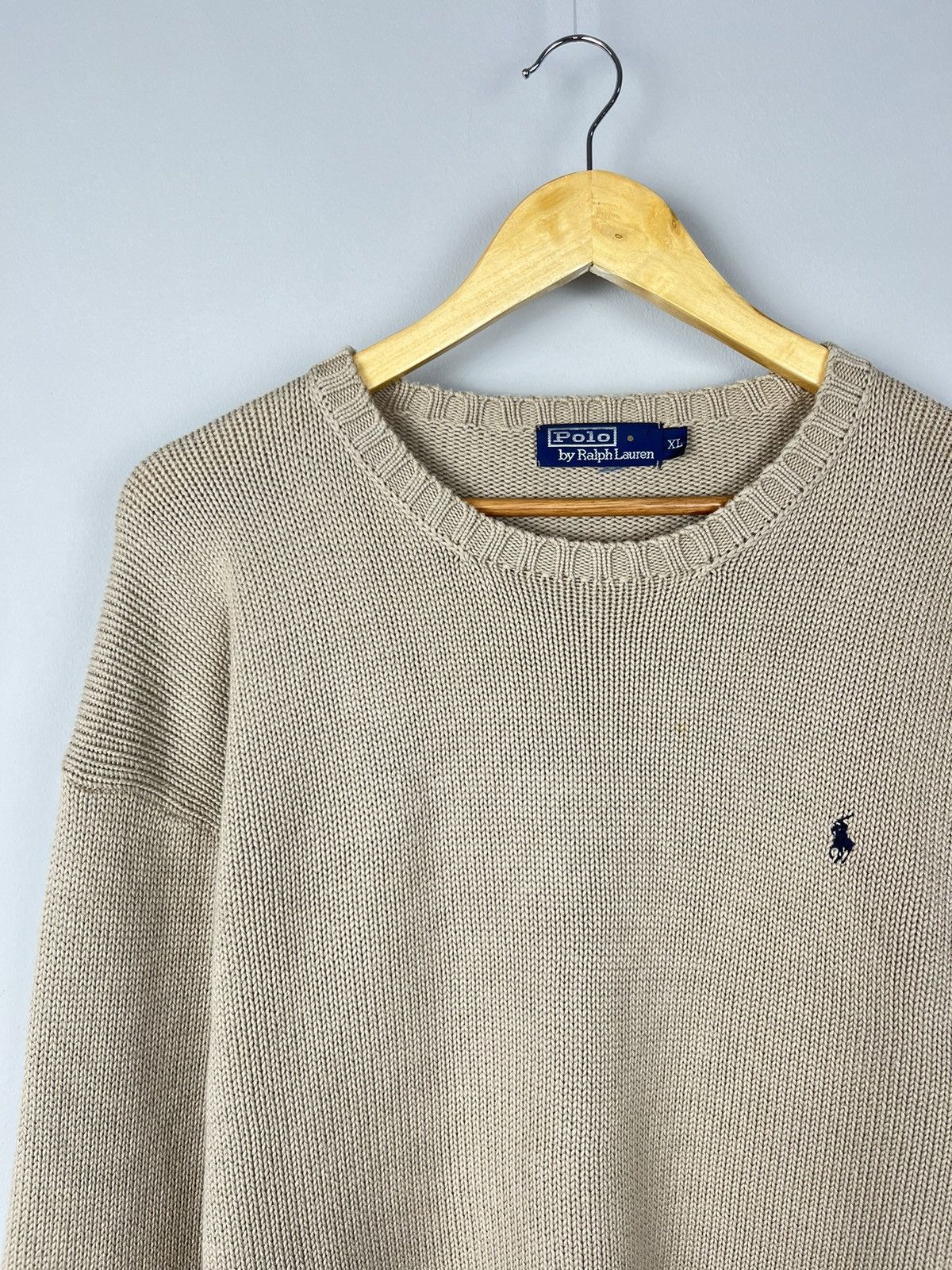 Polo Ralph Lauren × Ralph Lauren × Vintage Polo Ralph Lauren Vintage Retro Y2K Knitted Sweater Jumper Size US XL / EU 56 / 4 - 2 Thumbnail