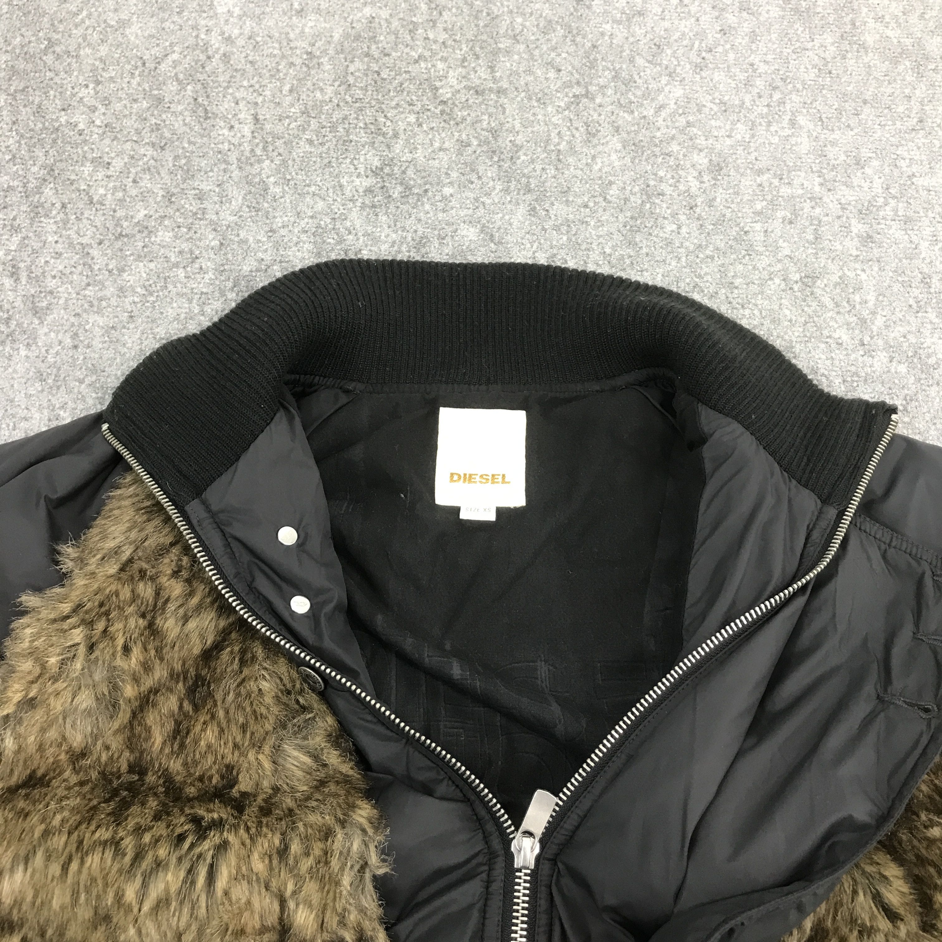 Diesel DIESEL REAL FUR RARE DESIGN JACKET Size US XS / EU 42 / 0 - 7 Thumbnail