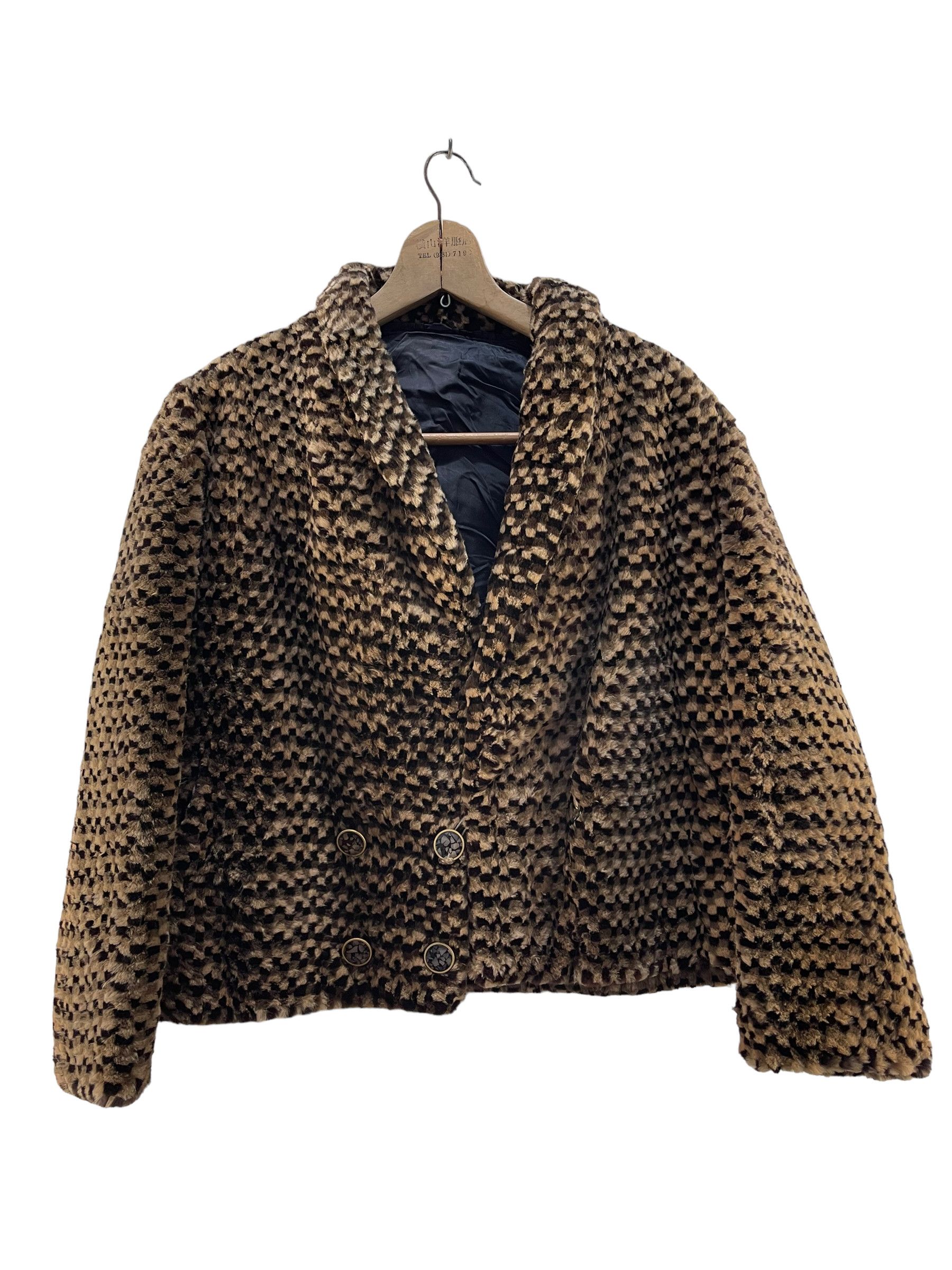 Japanese Brand Vintage Tokyo Fur Trading Faux Fur Jacket Size US S / EU 44-46 / 1 - 1 Thumbnail