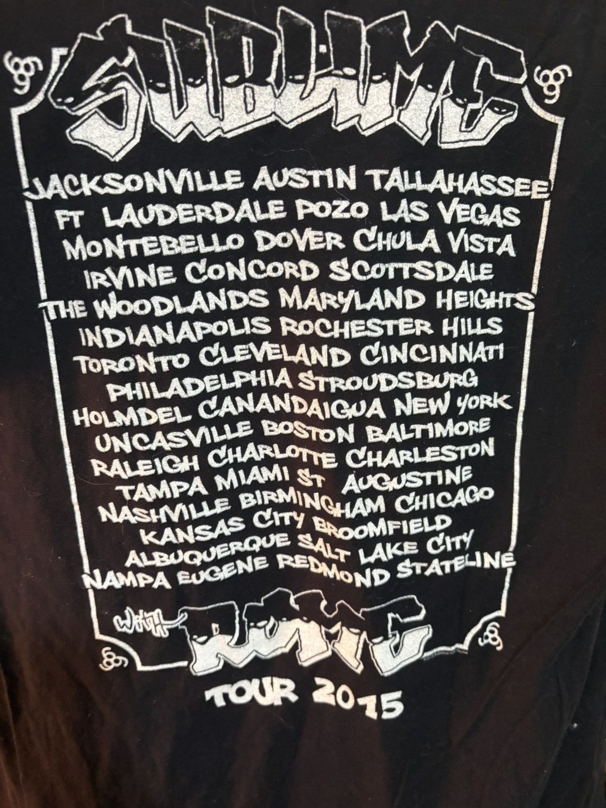 Band Tees Sublime 2015 “Sublime with Rome Tour” shirt Size US M / EU 48-50 / 2 - 5 Thumbnail