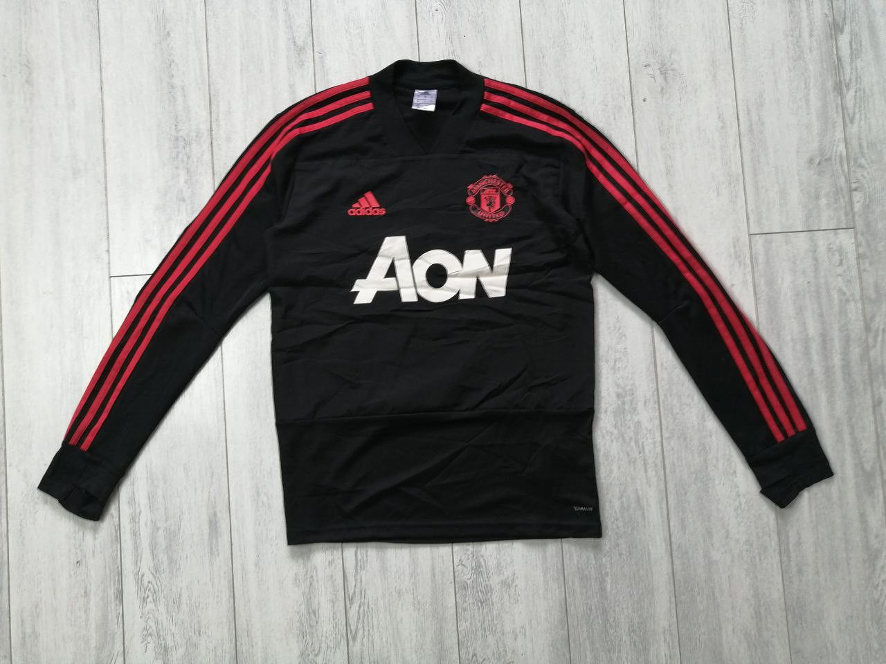 Adidas 2018/19 Manchester United Adidas Football Jumper Size US S / EU 44-46 / 1 - 1 Thumbnail