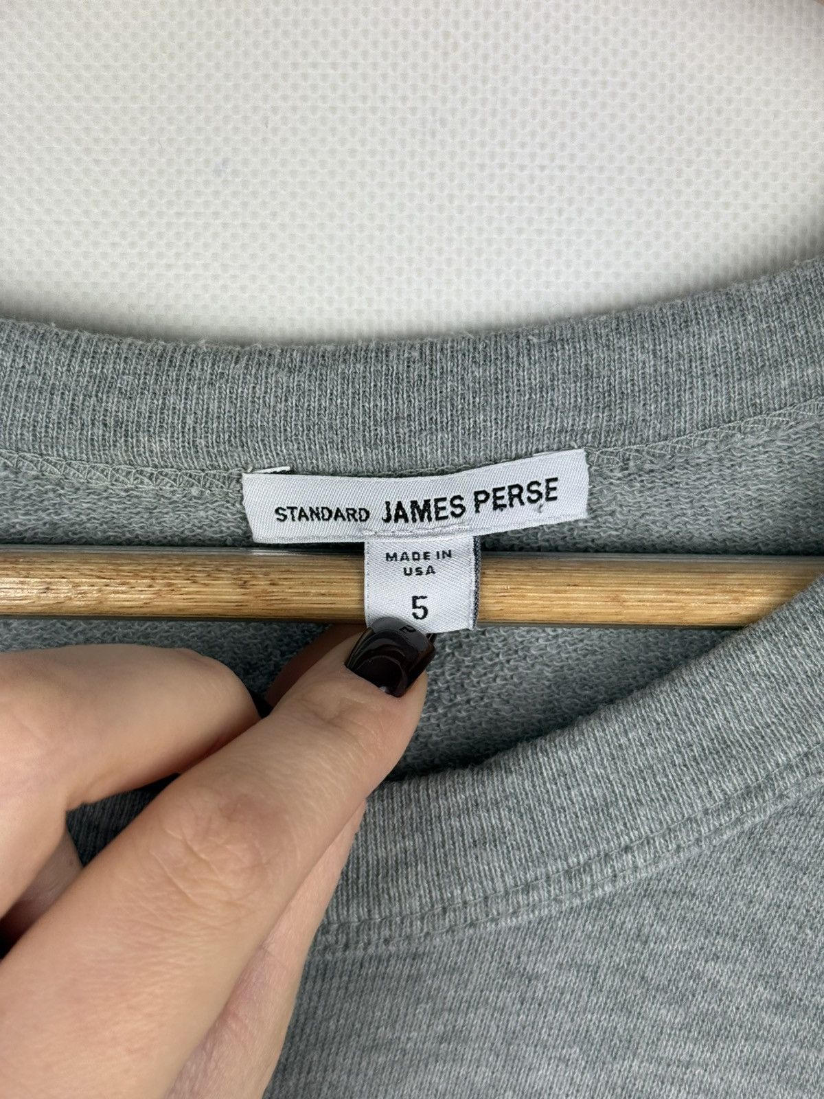 James Perse Standard James Perse Cotton Crew Neck Sweatshirt Pullover Size US XXL / EU 58 / 5 - 8 Thumbnail