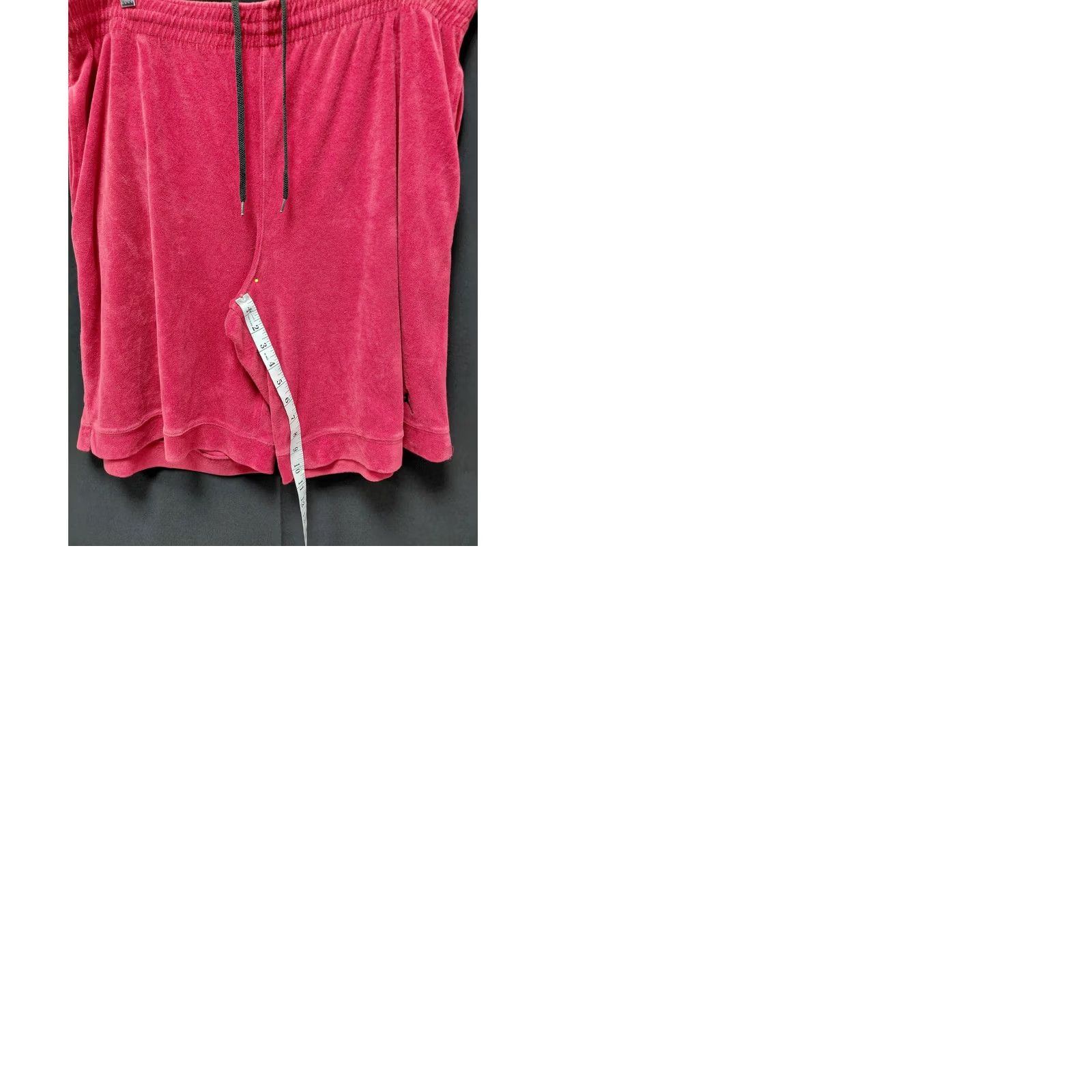 Jordan Brand Jordan Shorts Mens XL Red Drawstring Solid Polyester Size Size US 36 / EU 52 - 9 Thumbnail