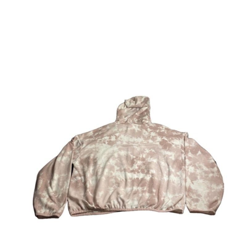 Olive Cozy Tie-Dye Quarter Zip Hoodie Pink White Olive + Oak L Size L / US 10 / IT 46 - 9 Thumbnail