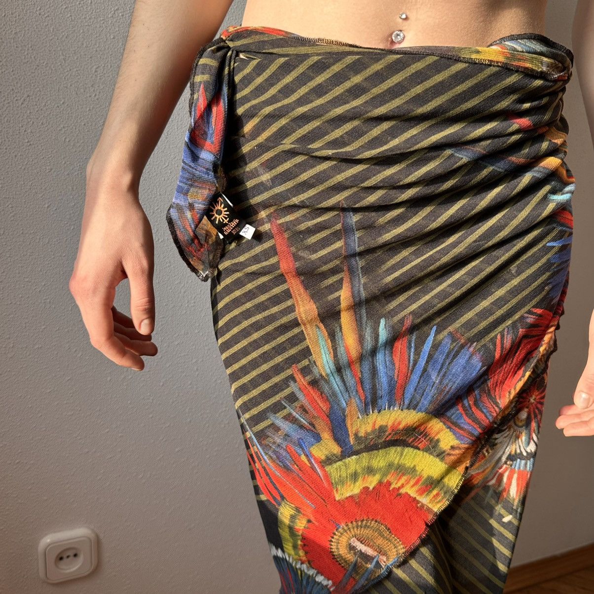Jean Paul Gaultier Jean Paul Gaultier Soleil Dreamcatcher Pareo Mesh Dress Top Size XS / US 0-2 / IT 36-38 - 10 Thumbnail