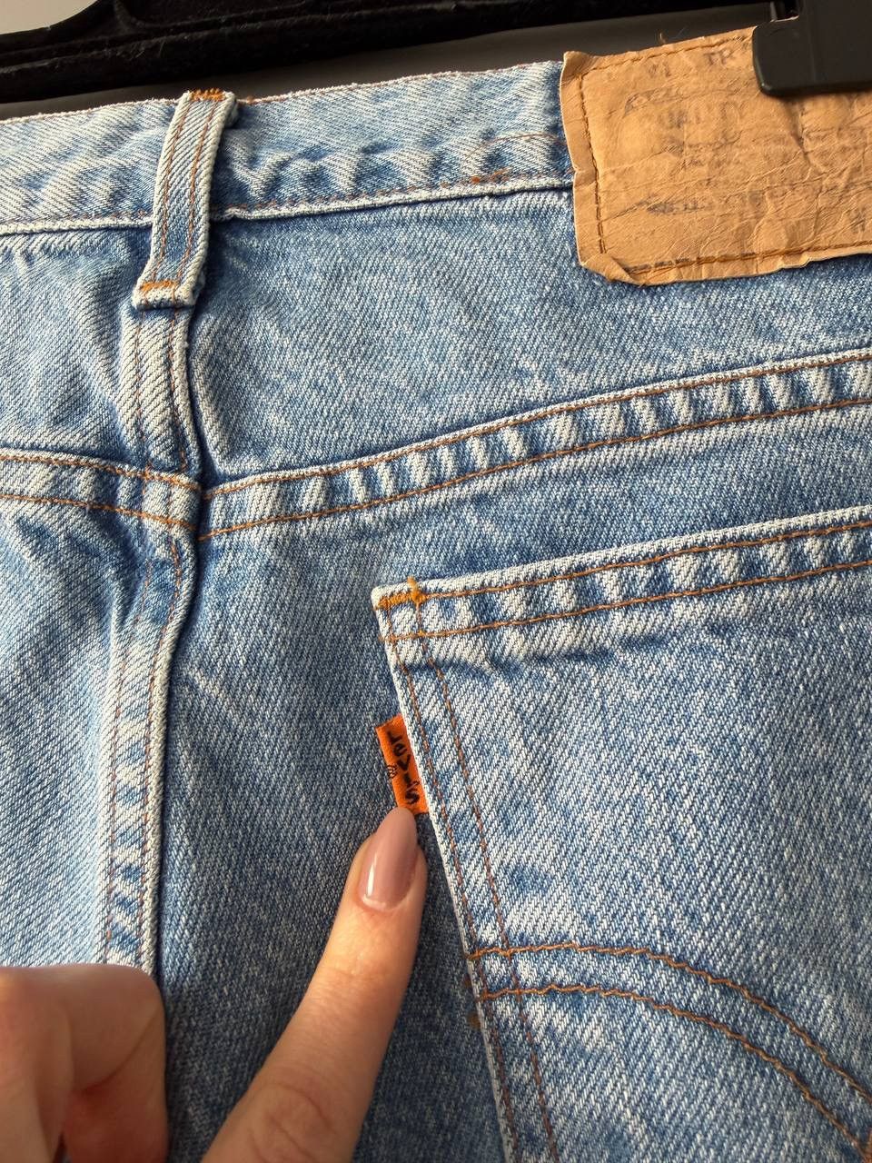 Levi's Vintage Levi’s 646 flared bell bottom denim jeans orange tab Size US 32 / EU 48 - 4 Thumbnail