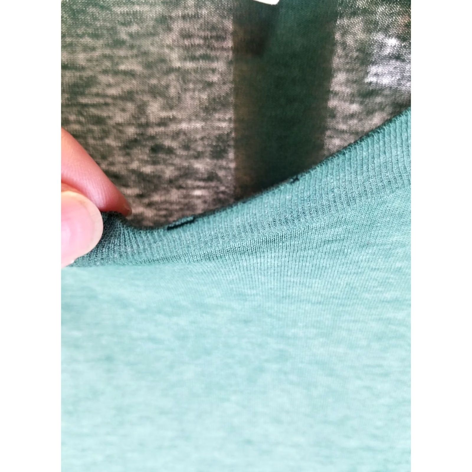 Vintage VINTAGE STANFIELD GREEN ONE POCKET T-SHIRT SZ LARGE SHIRT Men XS? Size US L / EU 52-54 / 3 - 6 Thumbnail