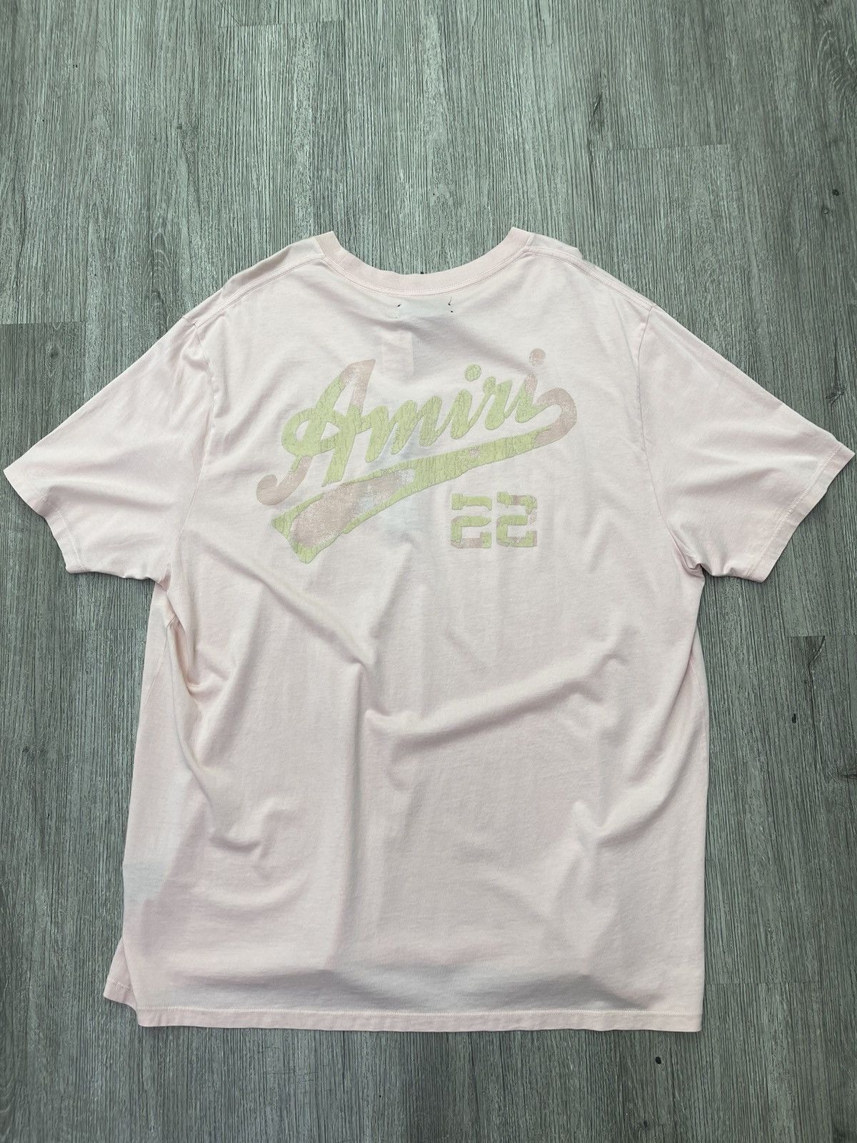 Amiri Amiri 22 tee (pink) Size US XXL / EU 58 / 5 - 1 Thumbnail