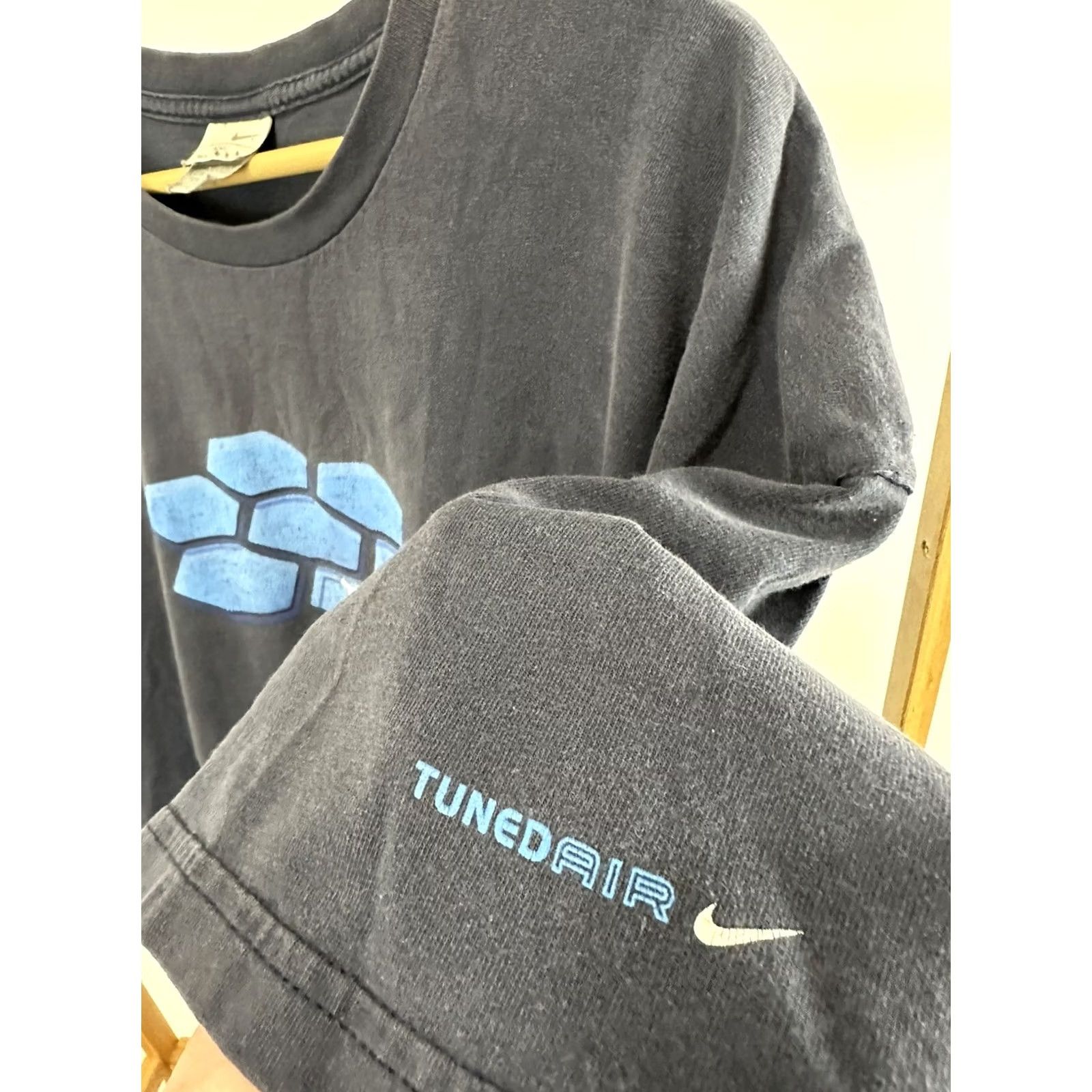 Nike VTG Nike Tuned Air TN Max Faded Blue Promo T-Shirt 2XL Men Short Sleeve Size 2XL Blue Sneakers Theme Mens Size US XXL / EU 58 / 5 - 4 Thumbnail