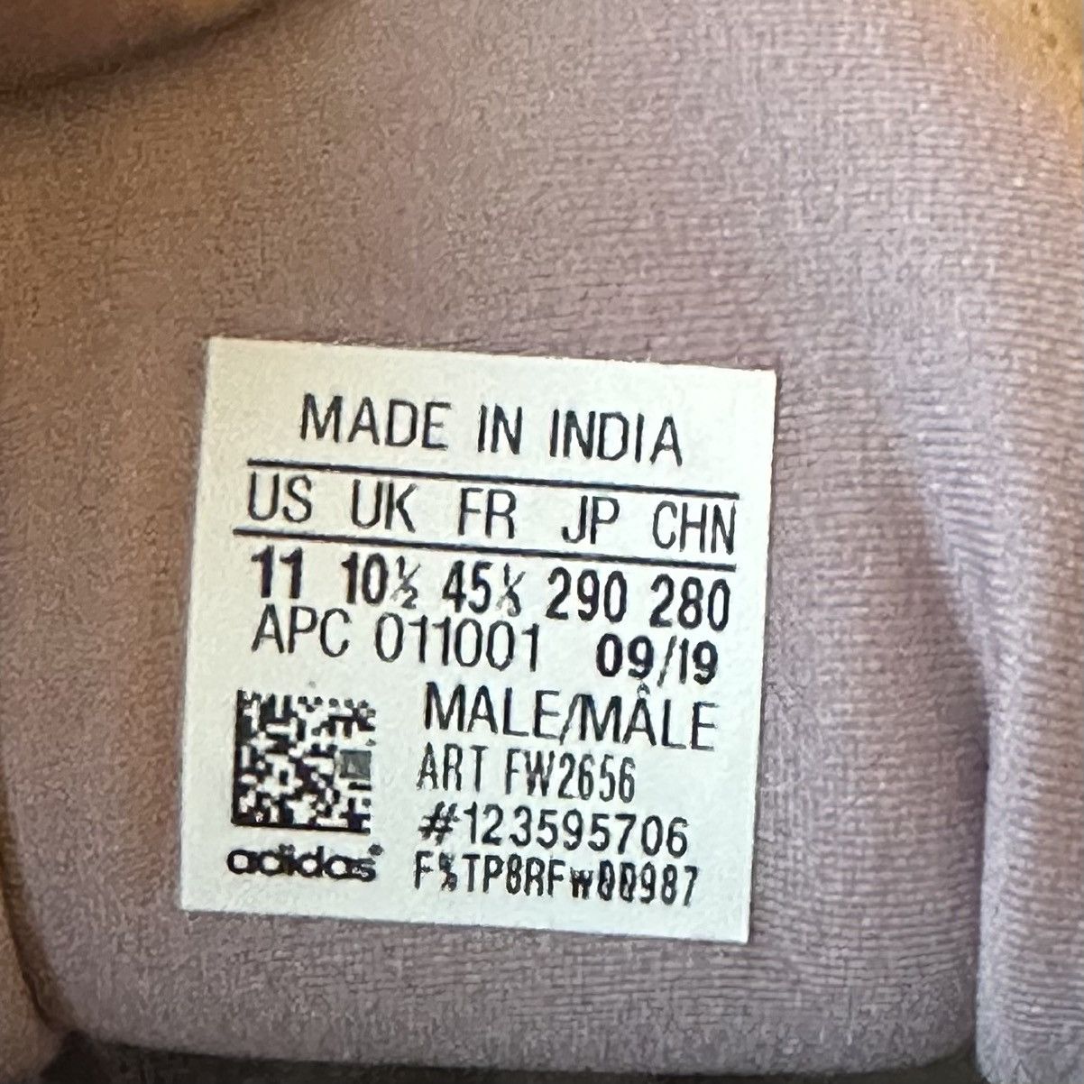 Yeezy adidas Men's Yeezy 500 Soft Vision (No Insoles) Size US 11 / EU 44 - 6 Thumbnail