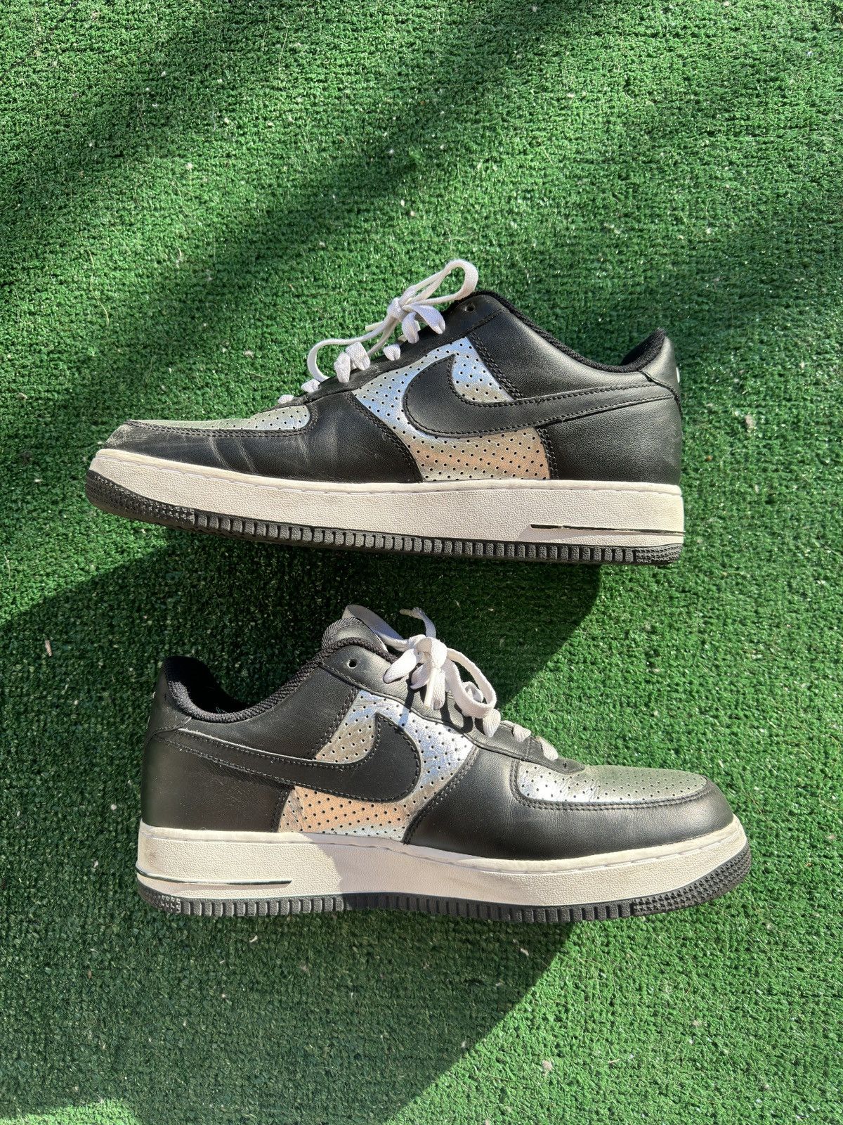 Nike Nike Air Force 1 '07 Metallic Silver Size US 11 / EU 44 - 1 Thumbnail